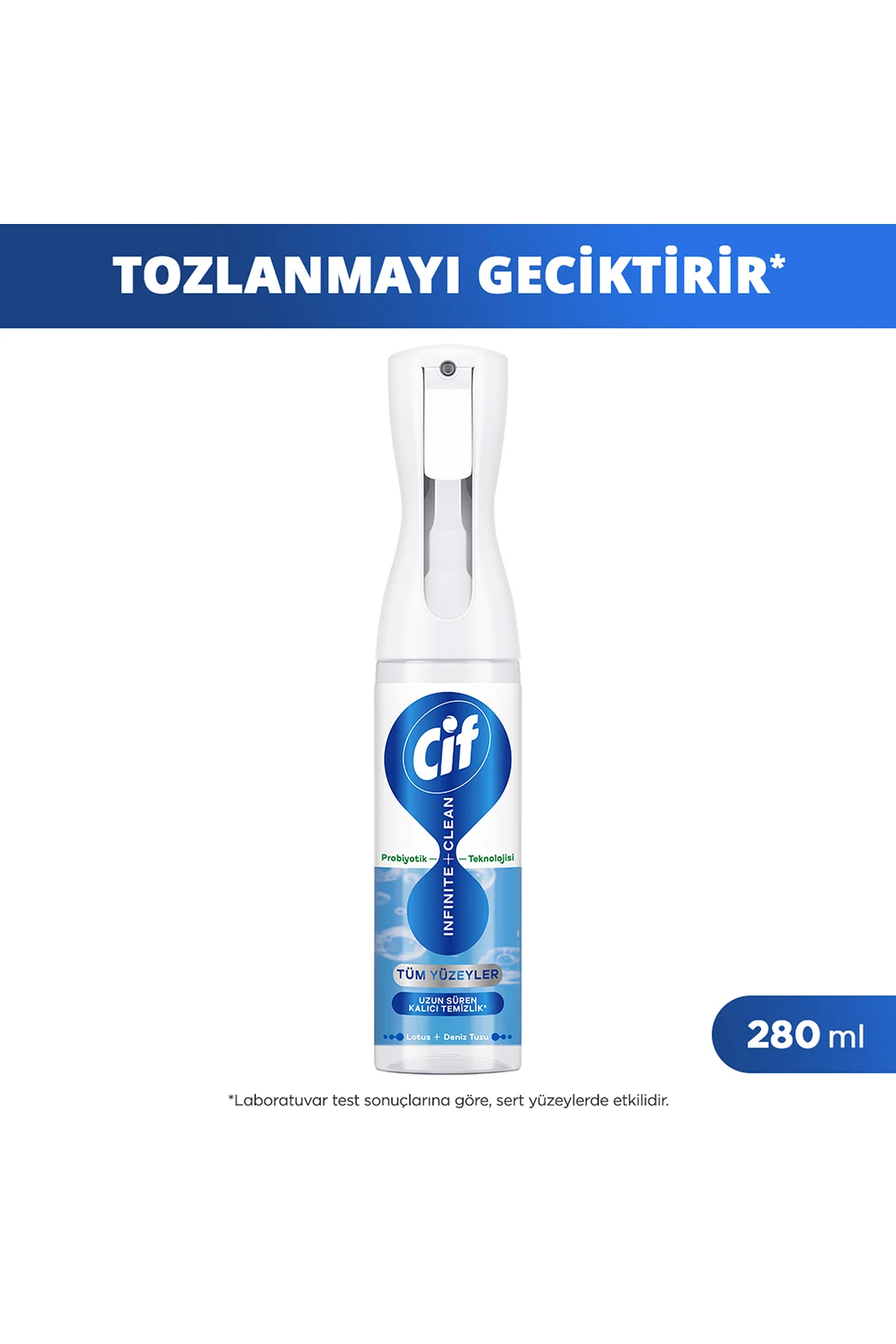 Infinite Clean Doğal Probiyotikli Sprey Tüm Yüzeyler İçin Lotus &