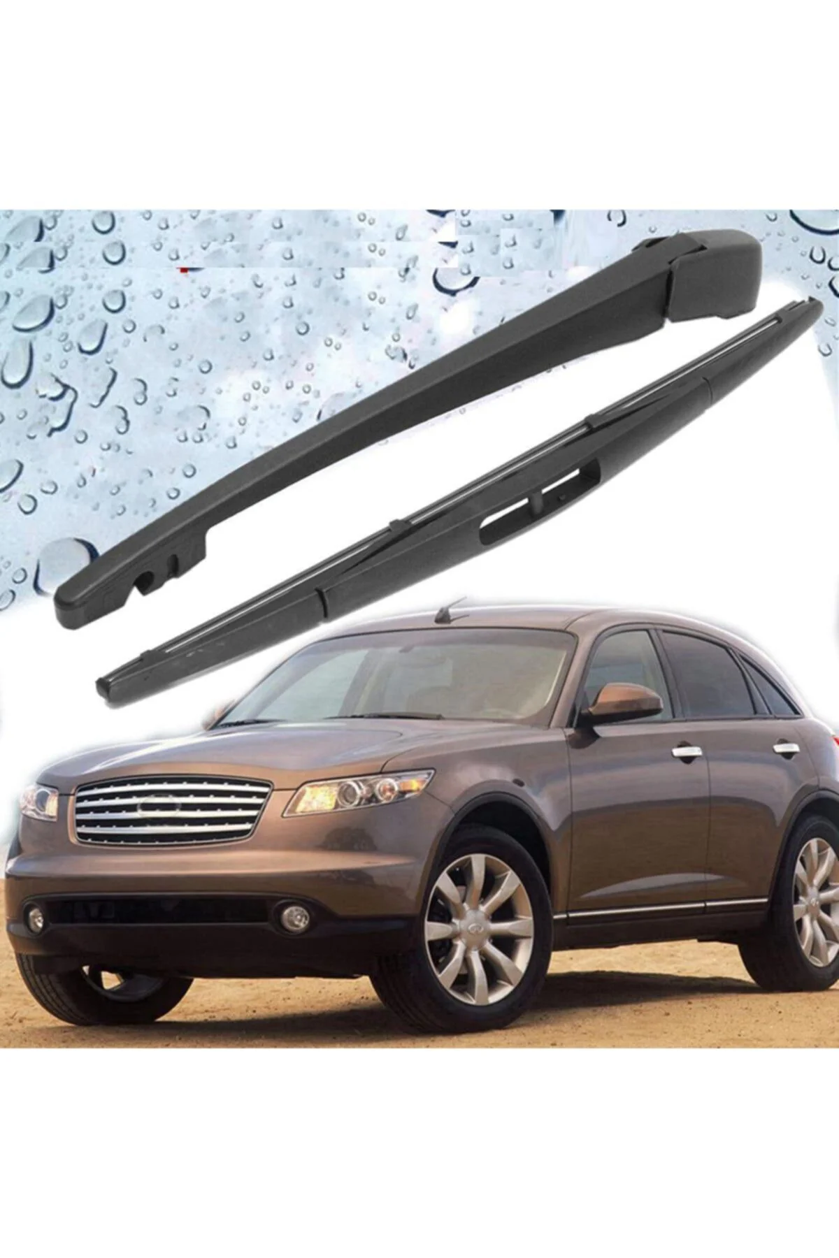 Infiniti Fx37 Uyumlu  Arka Silecek Kolu Ve Süpürgesi Takımı 2003-