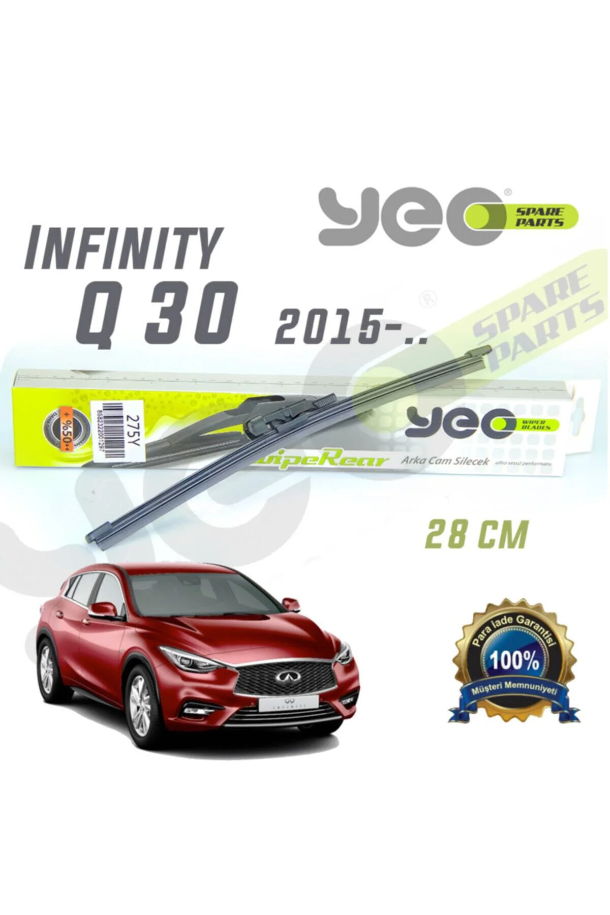 Infinity Q30 Arka Silecek 2015-.. Wiperear