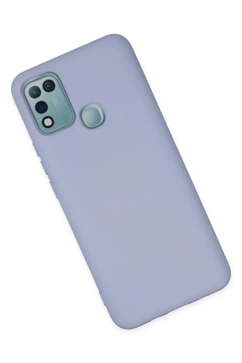 İnfinix Hot 10 Play Kılıf Nano içi Kadife Silikon - Lila İnfinix Hot 10 Play Kılıf Nano içi Kadife Silikon - Lila