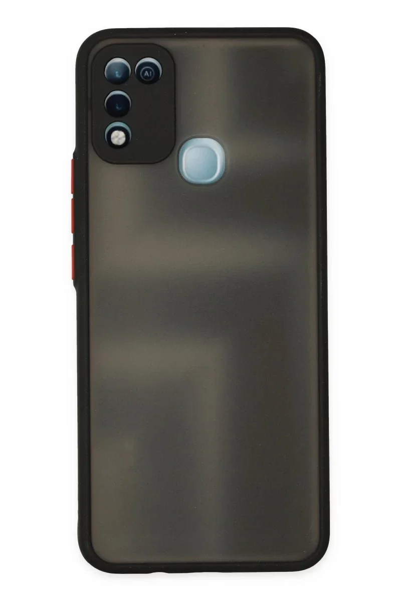 İnfinix Hot 10 Play Kılıf Montreal Silikon Kapak - Siyah İnfinix Hot 10 Play Kılıf Montreal Silikon Kapak - Siyah