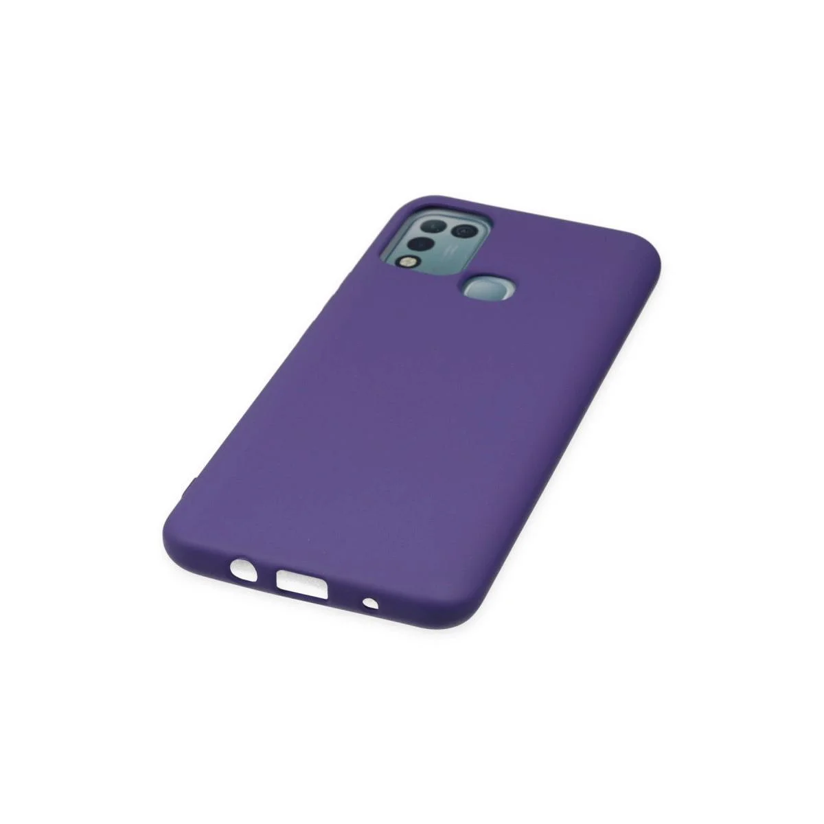 Infinix Hot 10 Play ile Uyumlu Nano İçi Kadife Silikon Kılıf - Mor, Yerli Üretim Fiyatı, Yorumları ve Özellikleri