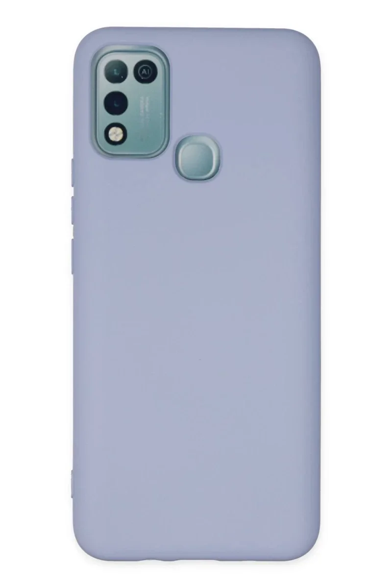 İnfinix Hot 10 Play Kılıf Nano içi Kadife Silikon - Lila İnfinix Hot 10 Play Kılıf Nano içi Kadife Silikon - Lila
