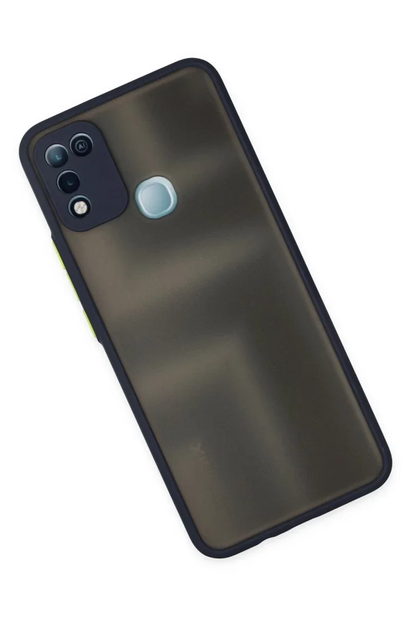 İnfinix Hot 10 Play Kılıf Montreal Silikon Kapak - Lacivert İnfinix Hot 10 Play Kılıf Montreal Silikon Kapak - Lacivert