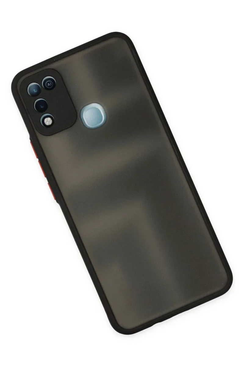 İnfinix Hot 10 Play Kılıf Montreal Silikon Kapak - Siyah İnfinix Hot 10 Play Kılıf Montreal Silikon Kapak - Siyah