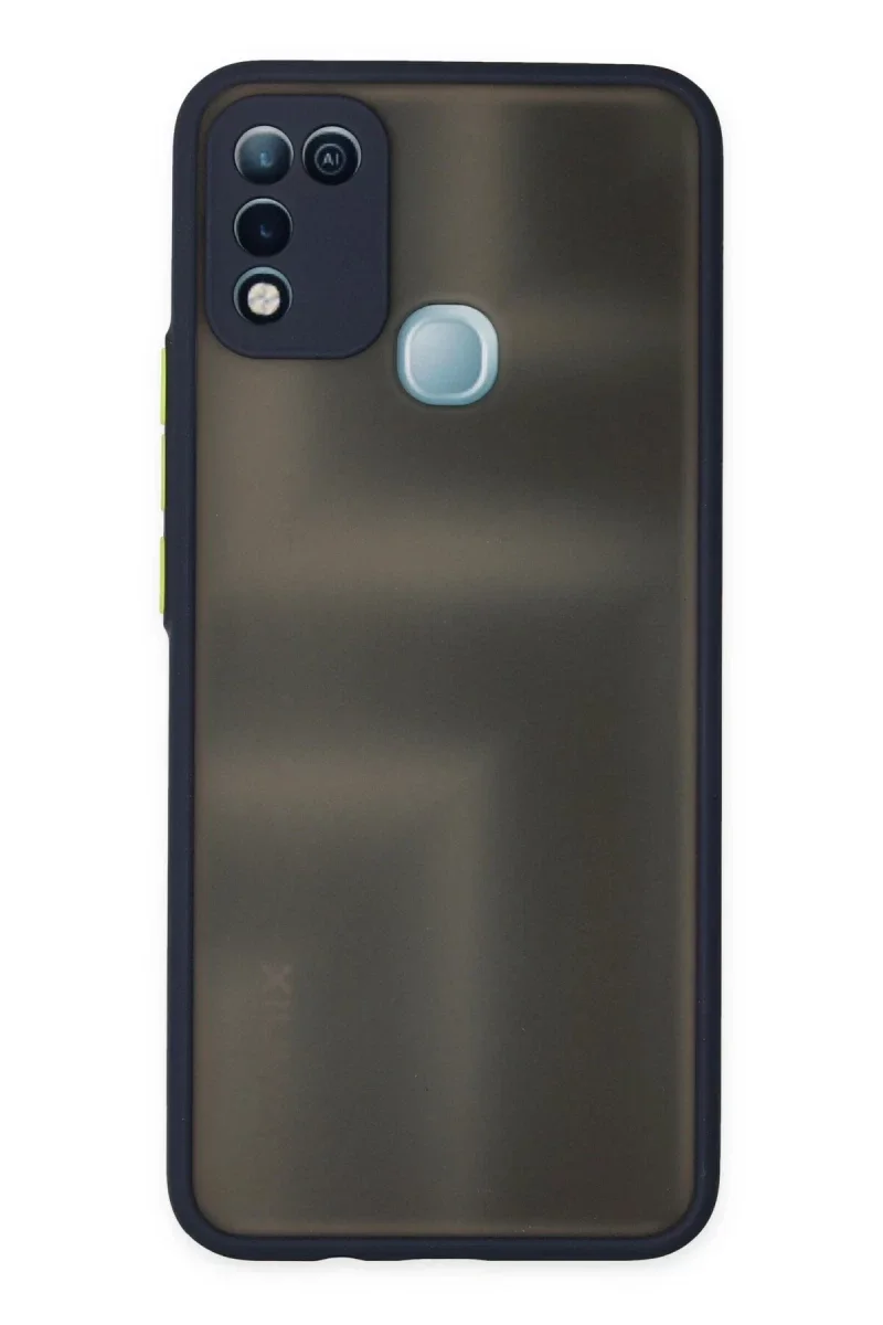 İnfinix Hot 10 Play Kılıf Montreal Silikon Kapak - Lacivert İnfinix Hot 10 Play Kılıf Montreal Silikon Kapak - Lacivert