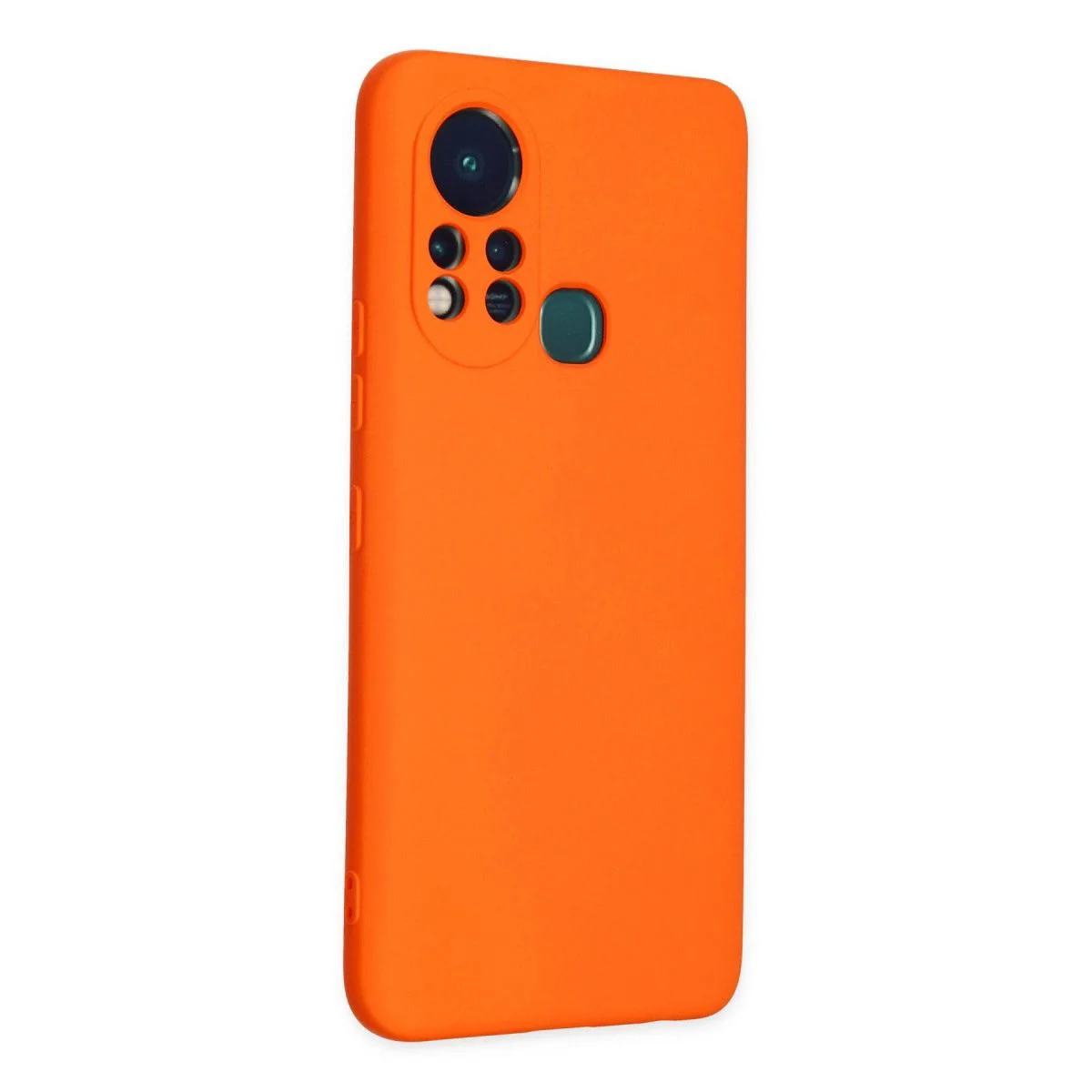 Infinix Hot 11s ile Uyumlu Nano İçi Kadife Silikon Kılıf - Turuncu Fiyatı, Yorumları ve Özellikleri