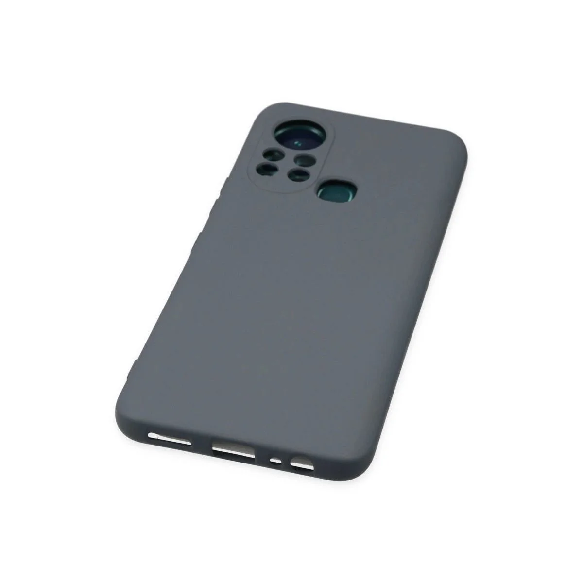 Infinix Hot 11s ile Uyumlu Nano İçi Kadife Silikon Kılıf - Gri Fiyatı, Yorumları ve Özellikleri