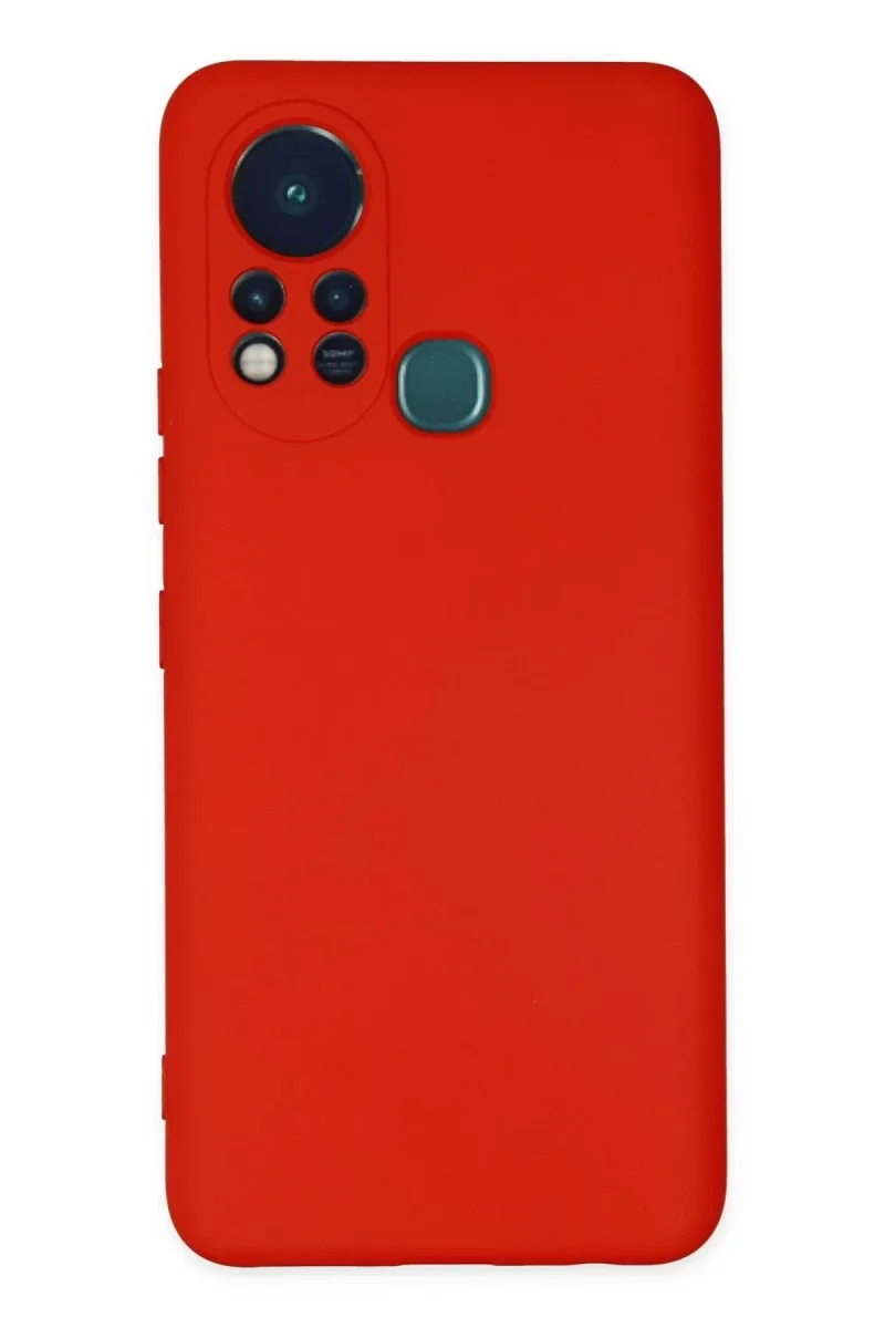 İnfinix Hot 11s Kılıf Nano içi Kadife Silikon - Kırmızı İnfinix Hot 11s Kılıf Nano içi Kadife Silikon - Kırmızı