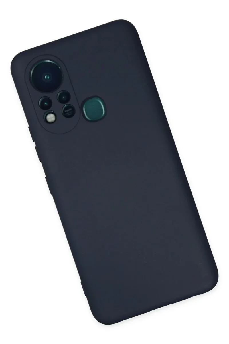 İnfinix Hot 11s Kılıf Nano içi Kadife Silikon - Lacivert İnfinix Hot 11s Kılıf Nano içi Kadife Silikon - Lacivert