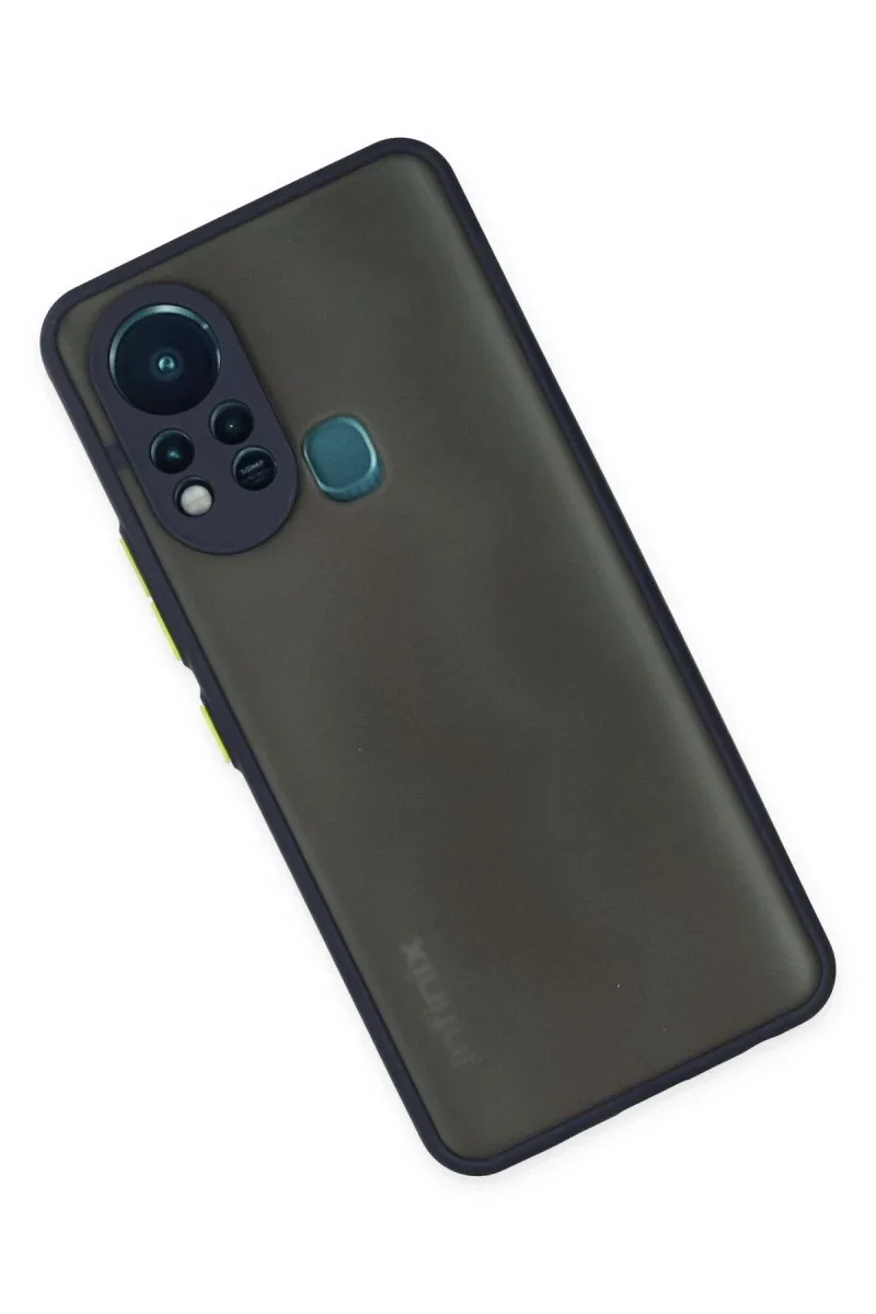 İnfinix Hot 11s Kılıf Montreal Silikon Kapak - Lacivert İnfinix Hot 11s Kılıf Montreal Silikon Kapak - Lacivert