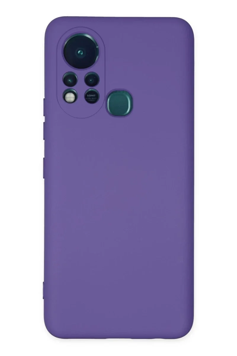 İnfinix Hot 11s Kılıf Nano içi Kadife Silikon - Mor İnfinix Hot 11s Kılıf Nano içi Kadife Silikon - Mor