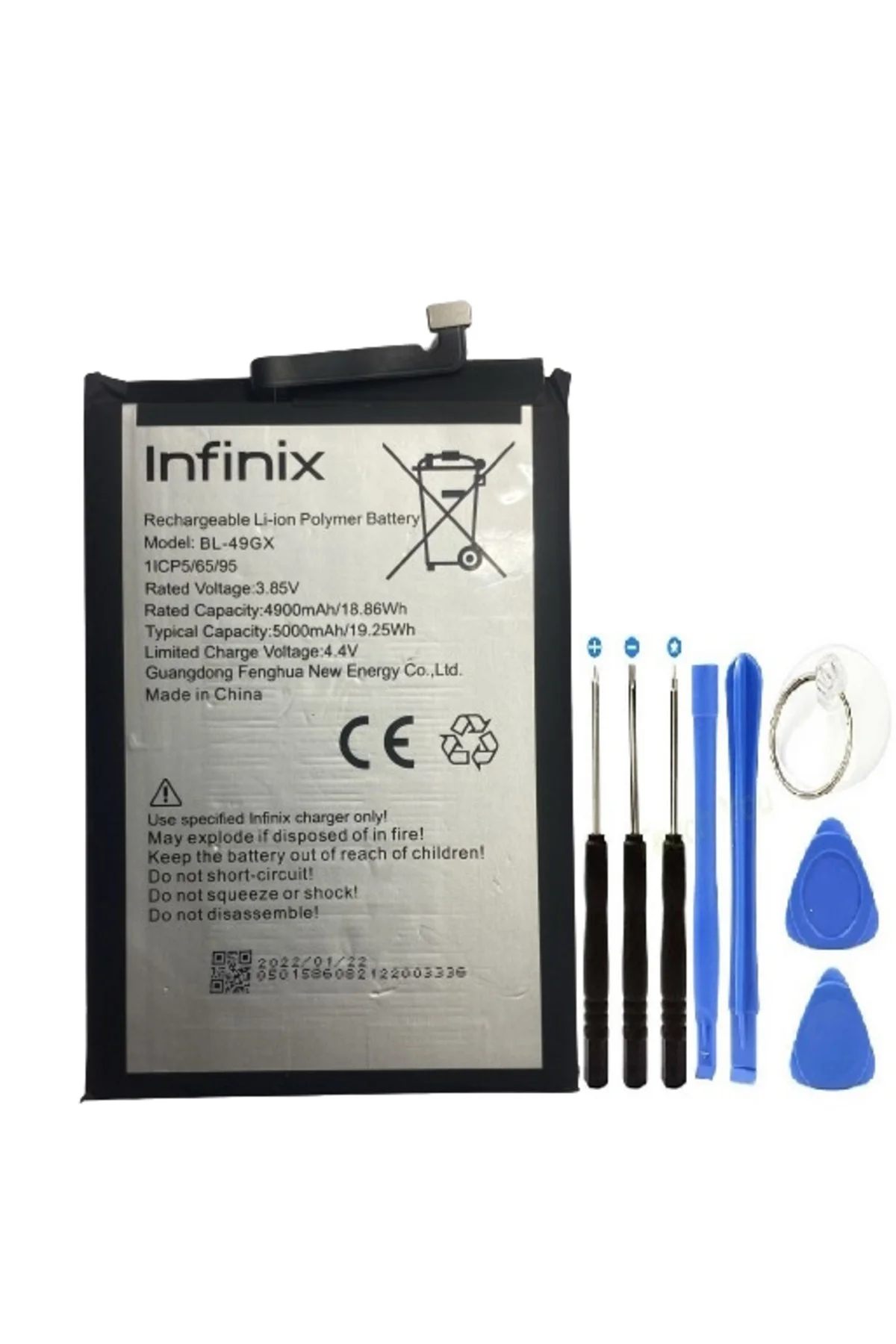 İnfinix Hot 11s Pil Batarya+Tamir Set BL-49GX  5000 mAh