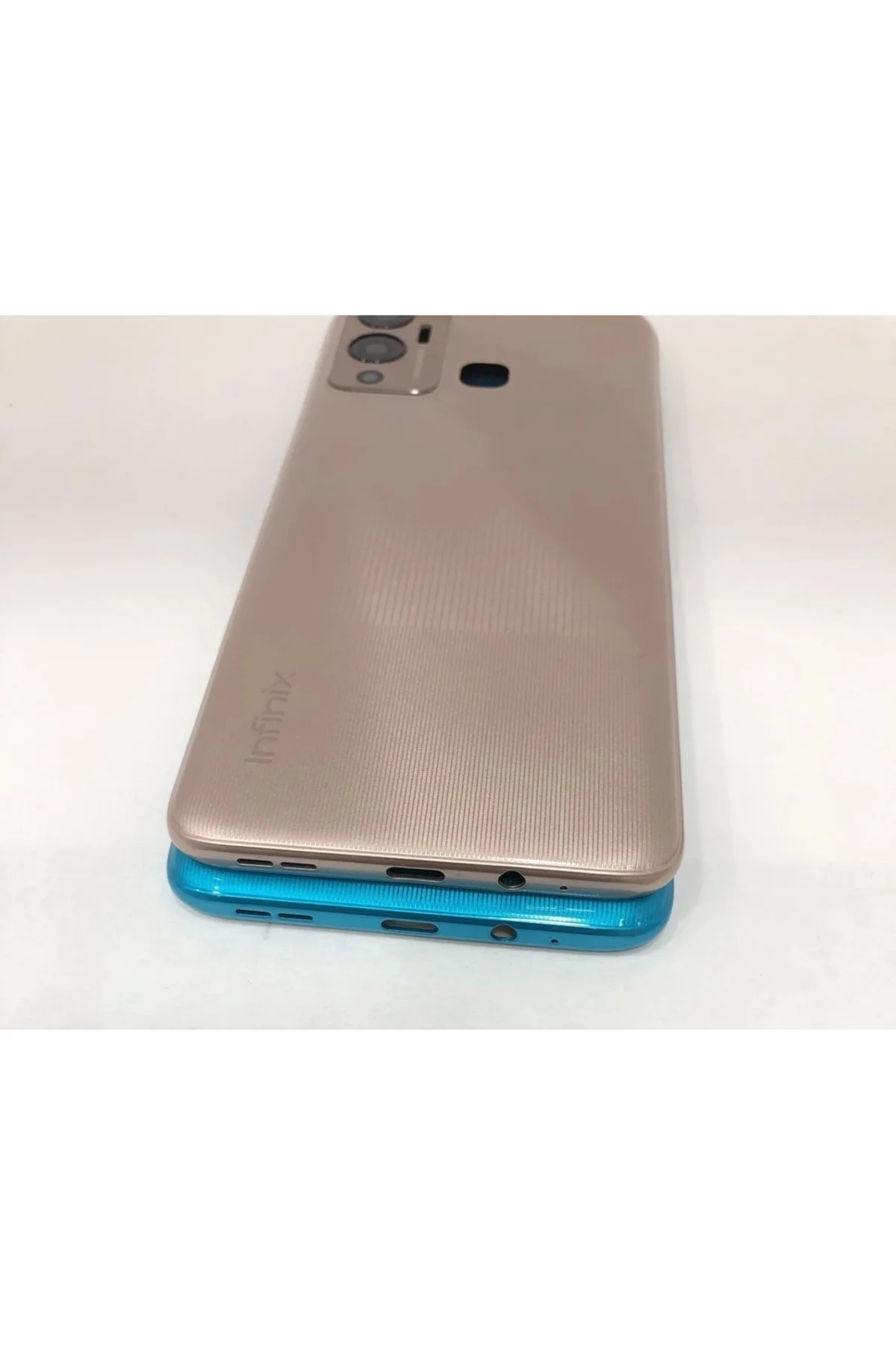 Infinix Hot 12 Play Kasa Arka Kapak Pil Kapağı Siyah