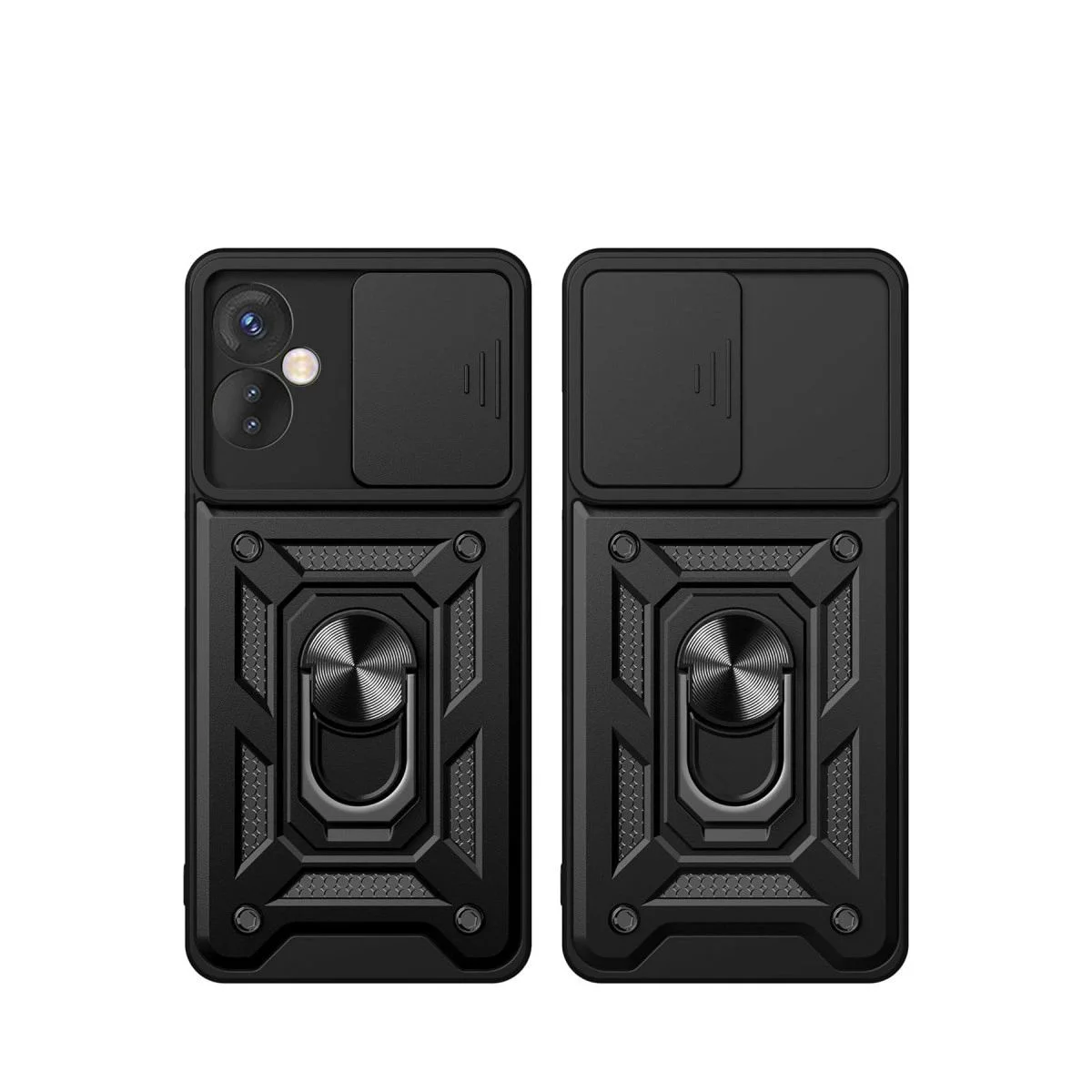 Infinix Hot 30 5G ile Uyumlu Pars Lens Yüzüklü Silikon Kılıf - Yeşil Fiyatı, Yorumları ve Özellikleri