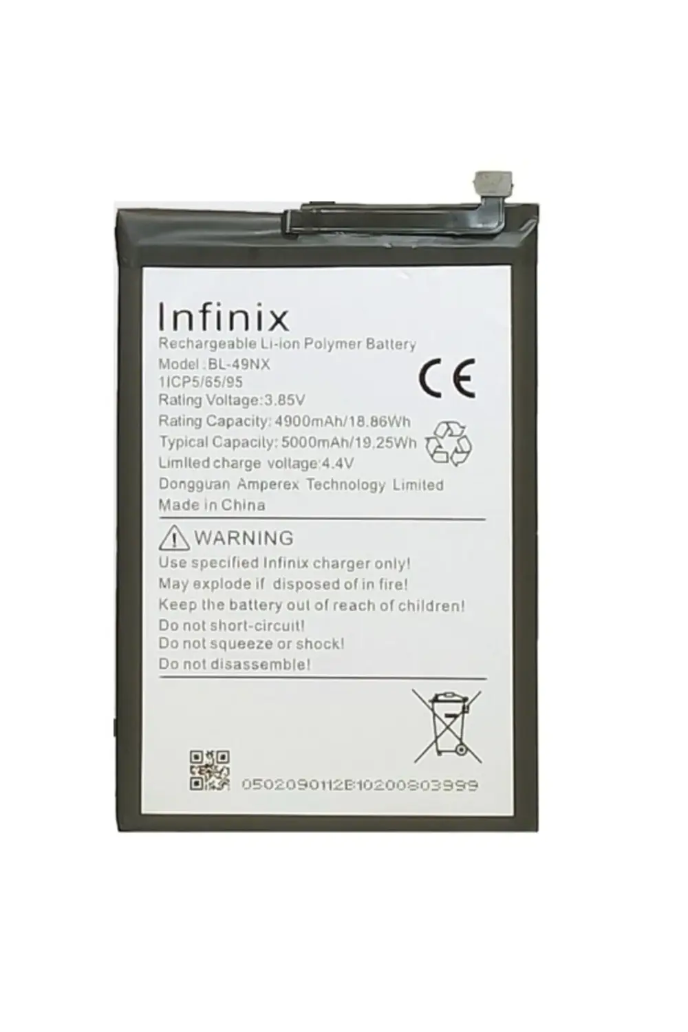 İnfinix Hot 30 Pil Batarya