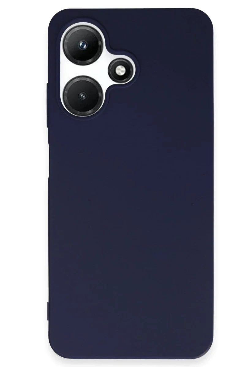 İnfinix Hot 30i Kılıf First Silikon - Lacivert İnfinix Hot 30i Kılıf First Silikon - Lacivert