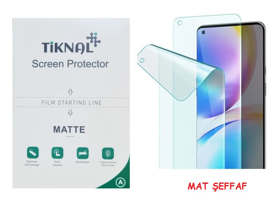 İnfinix HOT 30İ - Tiknal Esnek MAT Nano Ekran Koruyucu