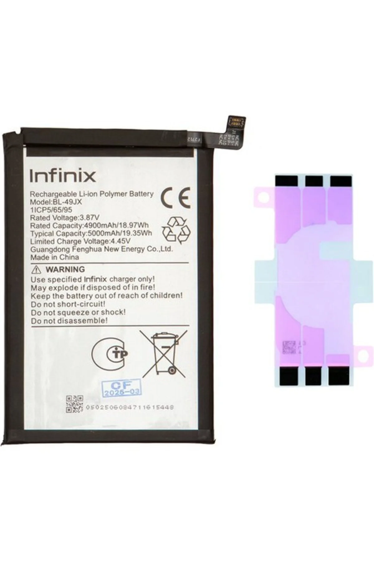 Infinix Hot 40 BL-49JX Batarya Pil Telefon Batarayası Pil