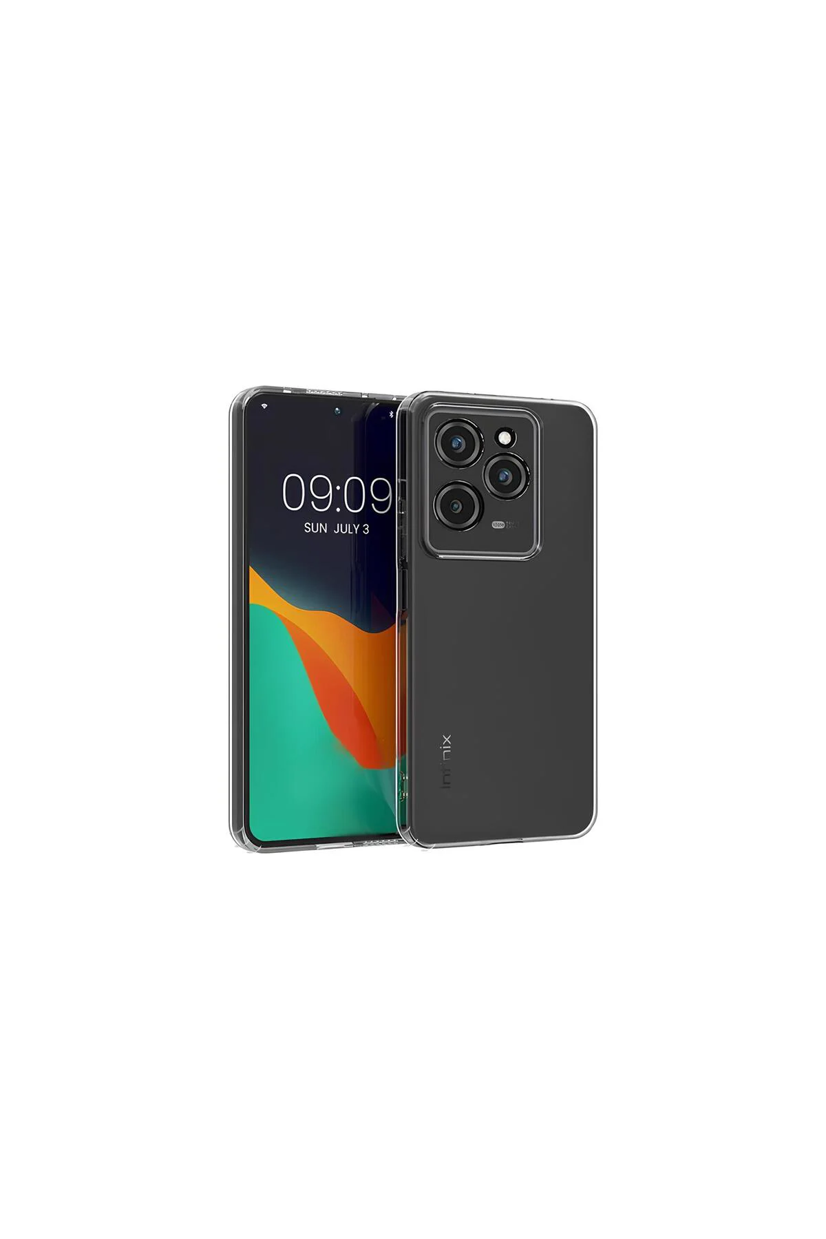 İnfinix Hot 40 Premium Şeffaf Silikon Kılıf