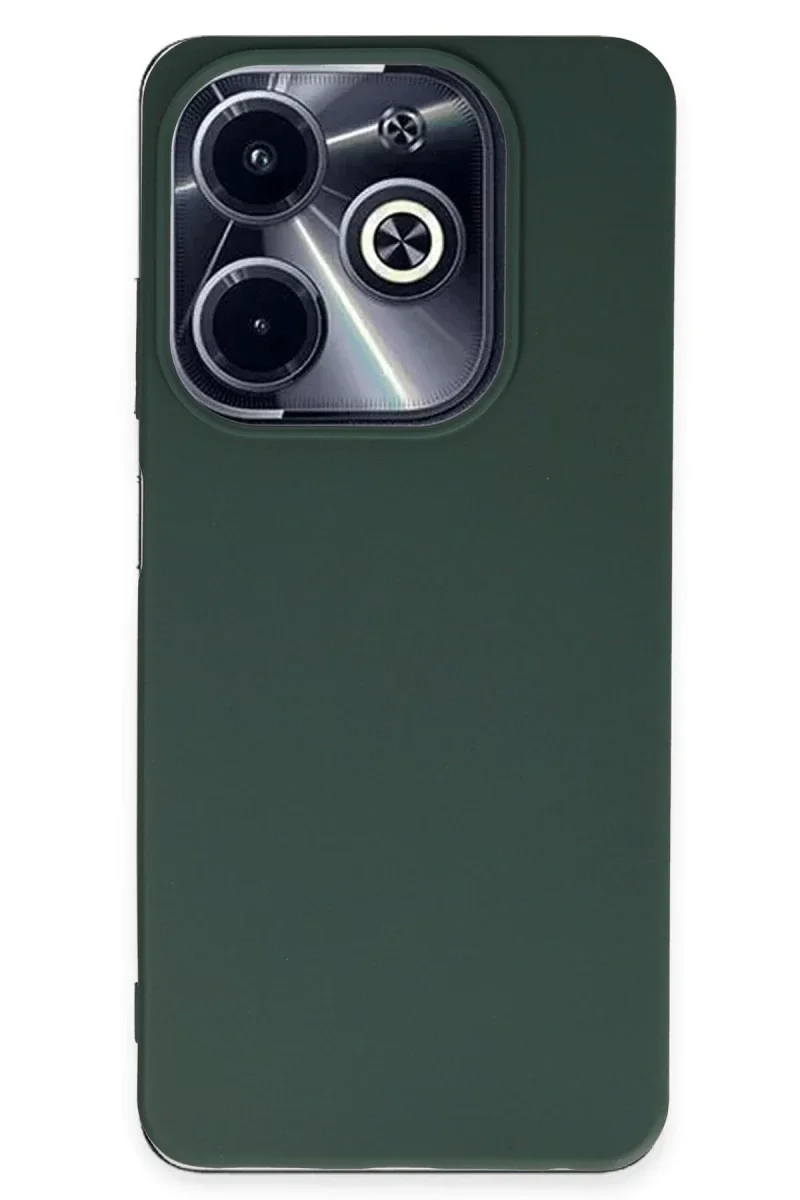 İnfinix Hot 40i Kılıf First Silikon - Koyu Yeşil Fiyatı, Yorumları ve Özellikleri