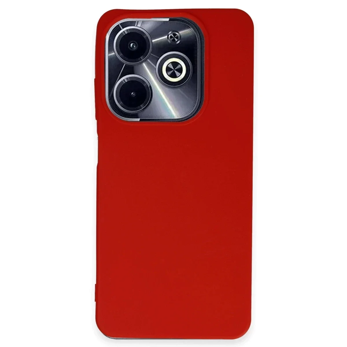İnfinix Hot 40i Kılıf First Silikon - Kırmızı İnfinix Hot 40i Kılıf First Silikon - Kırmızı