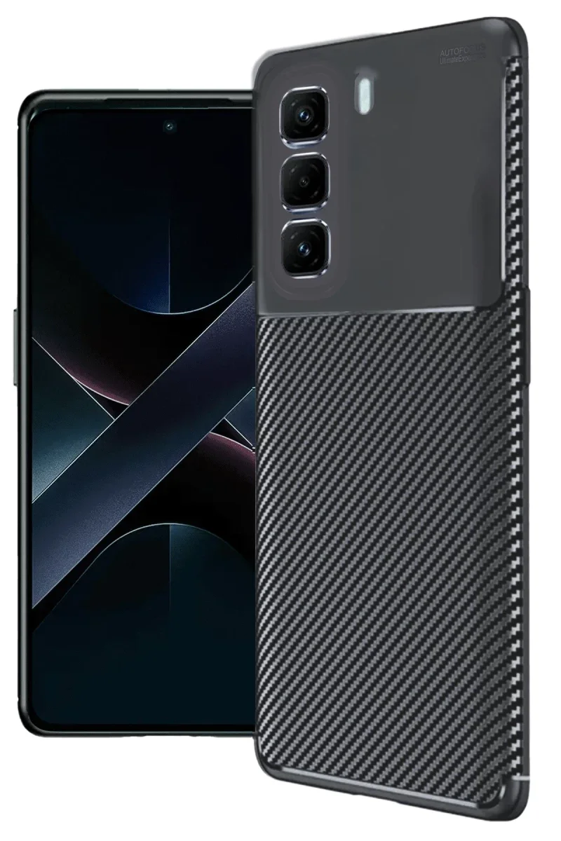 İnfinix Hot 50 4G Kılıf Auto Focus Karbon Kapak - Siyah Fiyatı, Yorumları ve Özellikleri