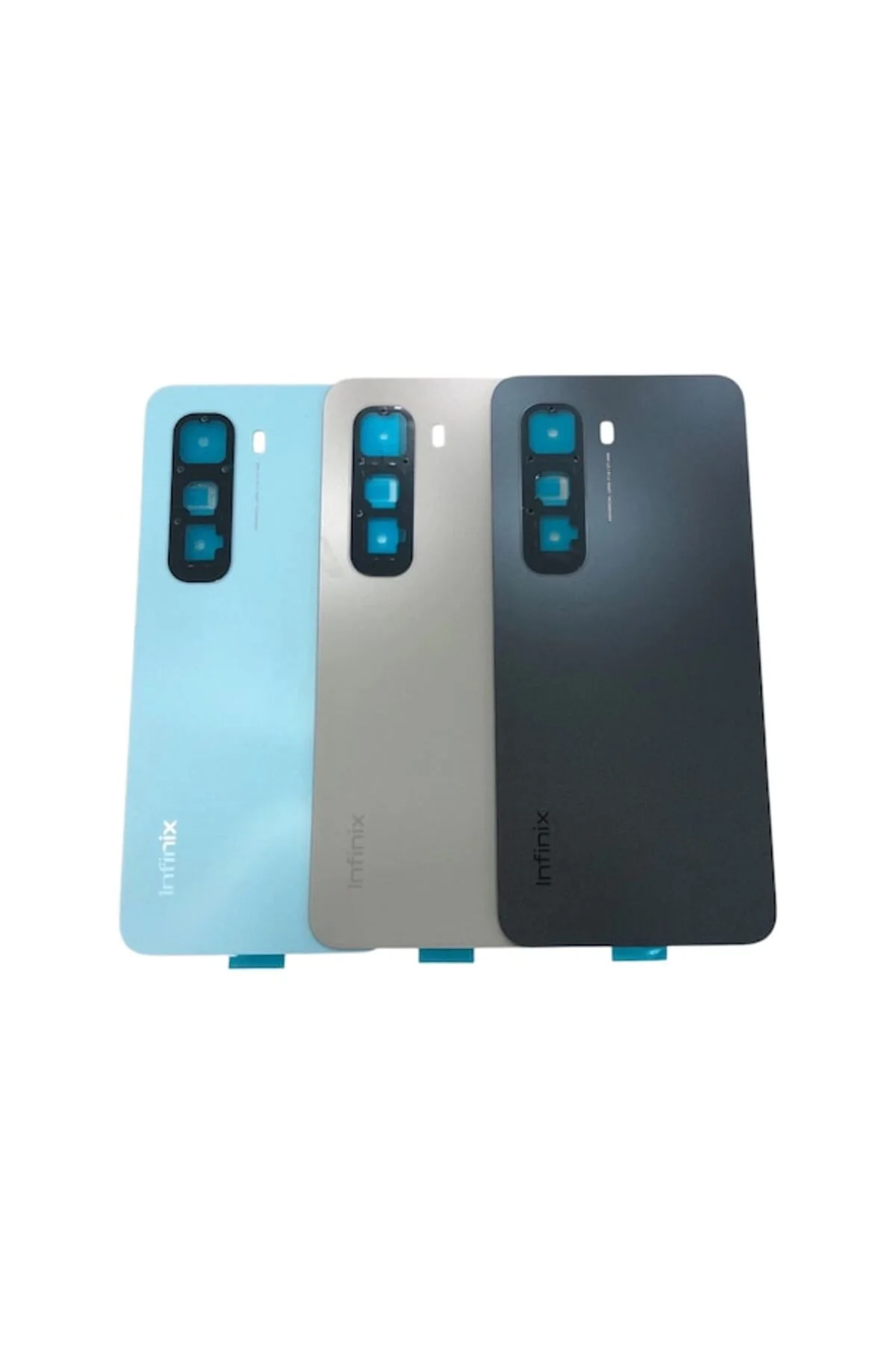 İnfinix Hot 50 Pro Arka Kapak Pil Kapağı Mavi