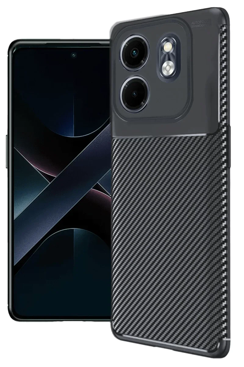 İnfinix Hot 50i 4G Kılıf Auto Focus Karbon Kapak - Siyah Fiyatı, Yorumları ve Özellikleri