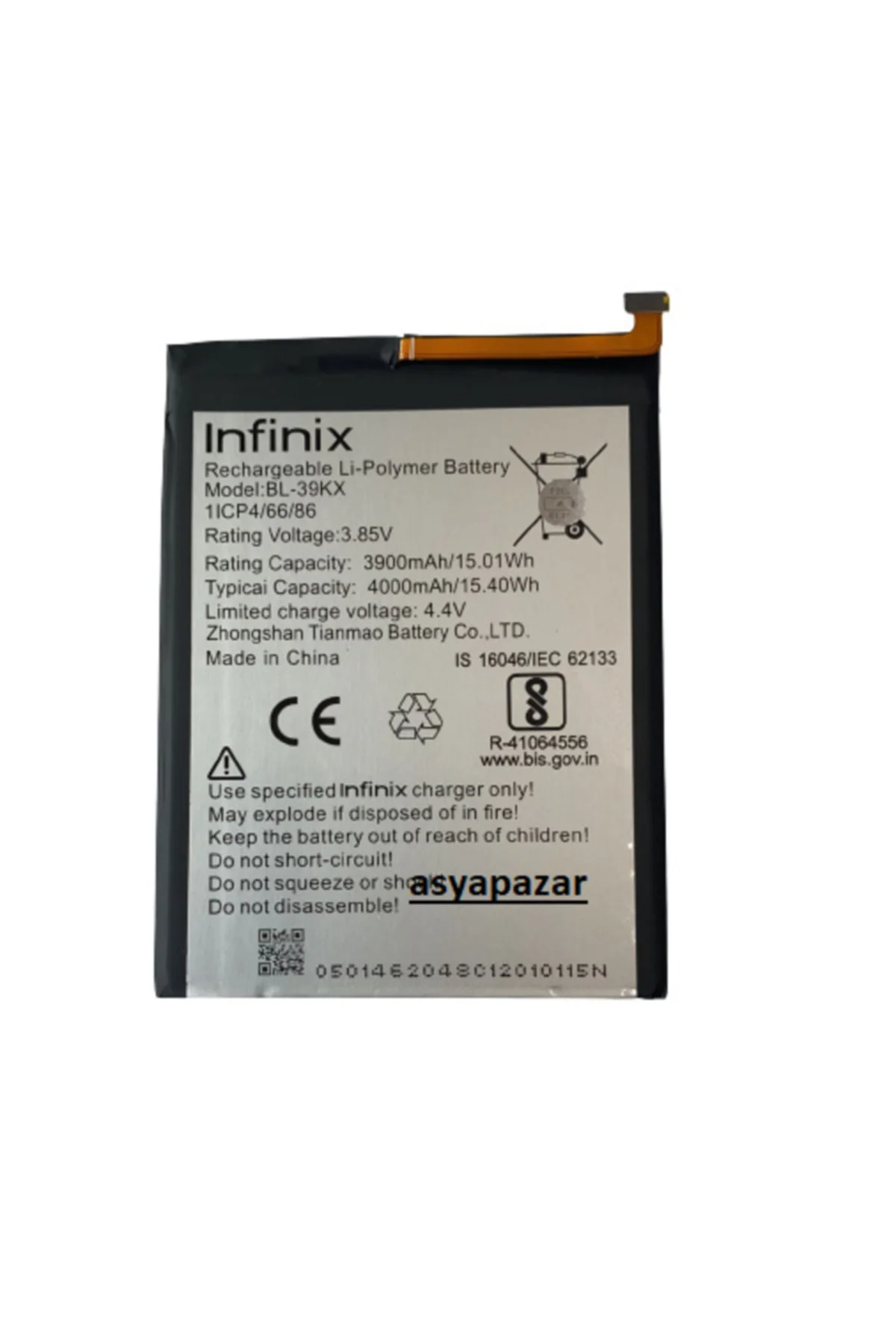 Infinix Hot 7/ Hot Pro Pil Batarya BL-39KX HOT7 Pil Batarya