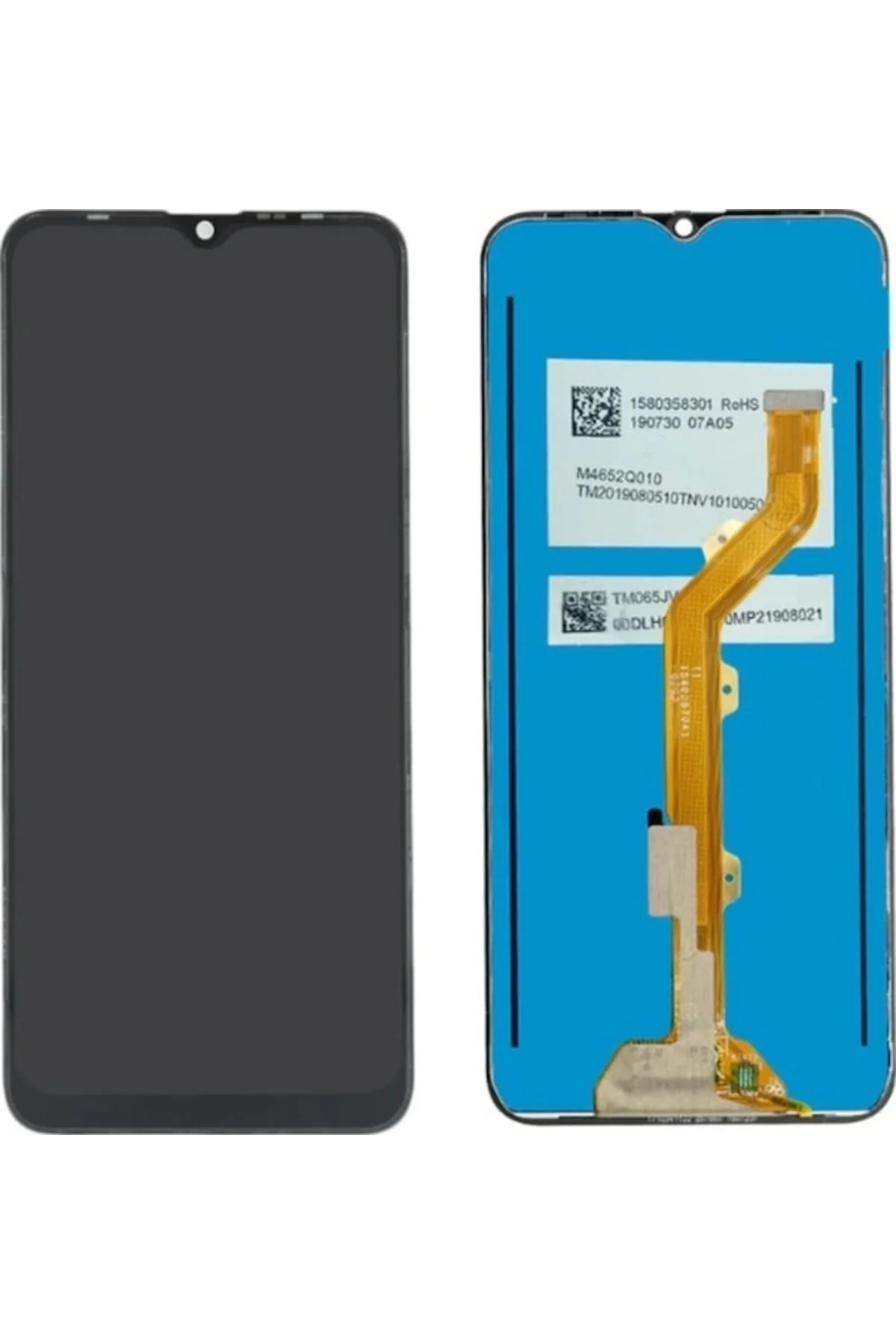 Infinix Hot 8 Çıtalı Uyumlu Lcd Ekran Dokunmatik +