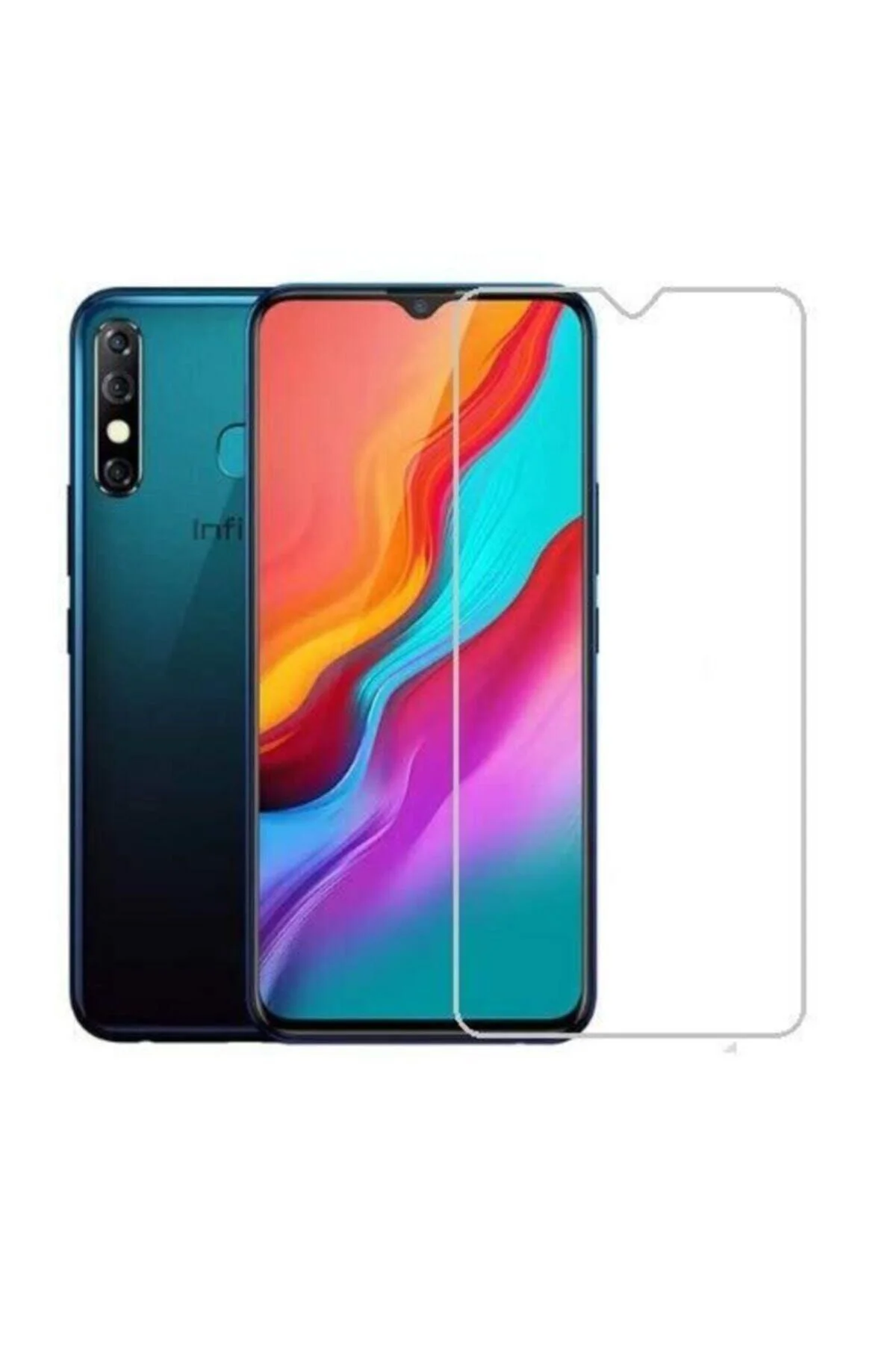 İnfinix Hot 8  Nano Kırılmaz Ekran Koruyucu Esnek Cam