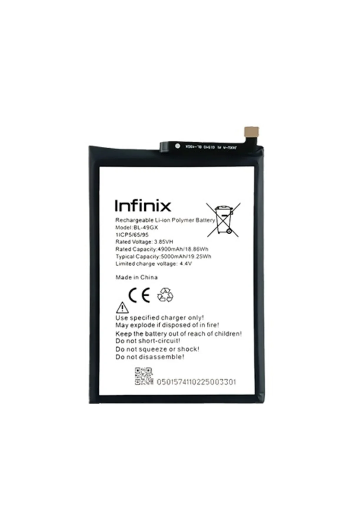 Infinix Note 10 Uyumlu Batarya Pil Sıfır BL-49GX