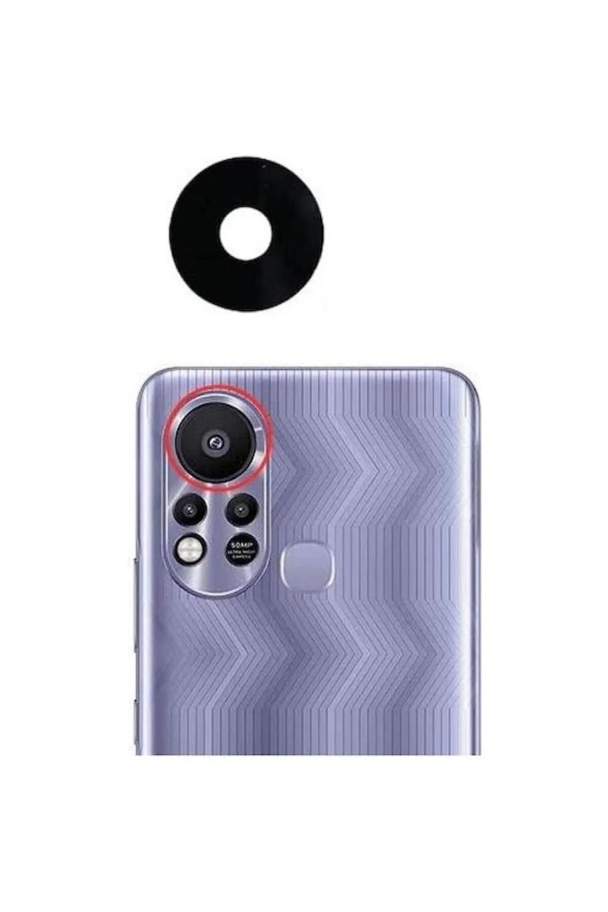 Infinix Note 11S Ile Uyumlu Kamera Camı X698