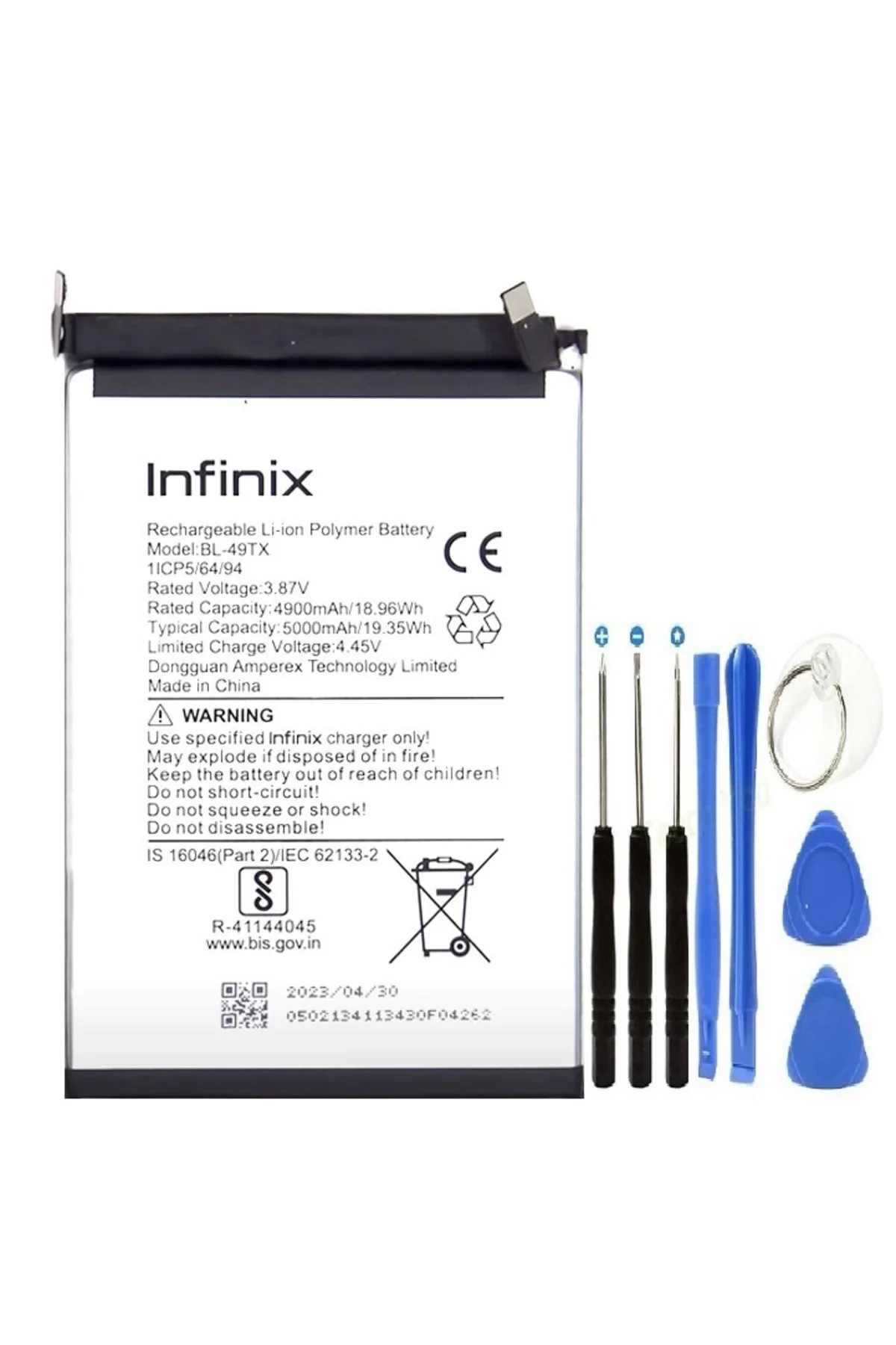 İnfinix Note 30 5g Pil Batarya Bl-49TX+Tamir Seti İnfinix Note 30 5g Pil Batarya Bl-49TX+Tamir Seti