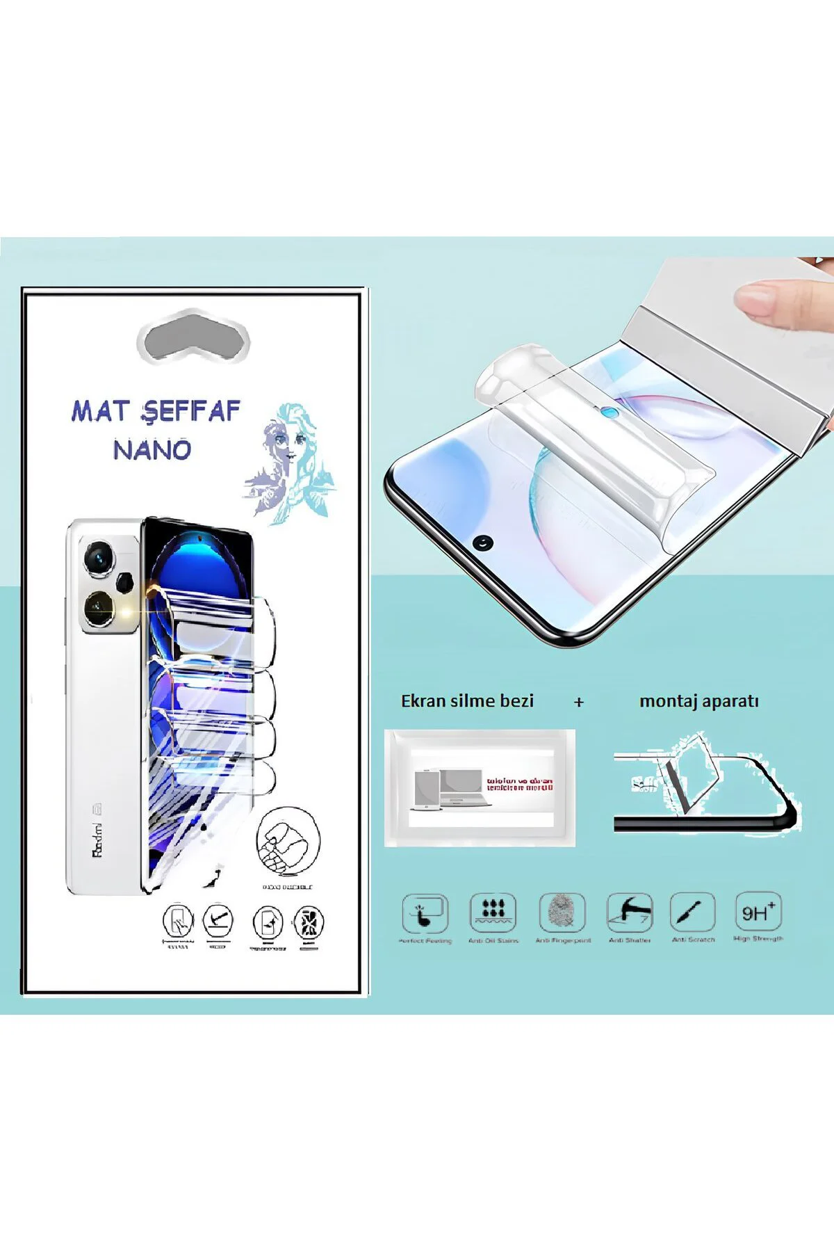 Infinix S5 LİTE Nano Ekran Koruyucu İnce Esnek MAT Şeffaf