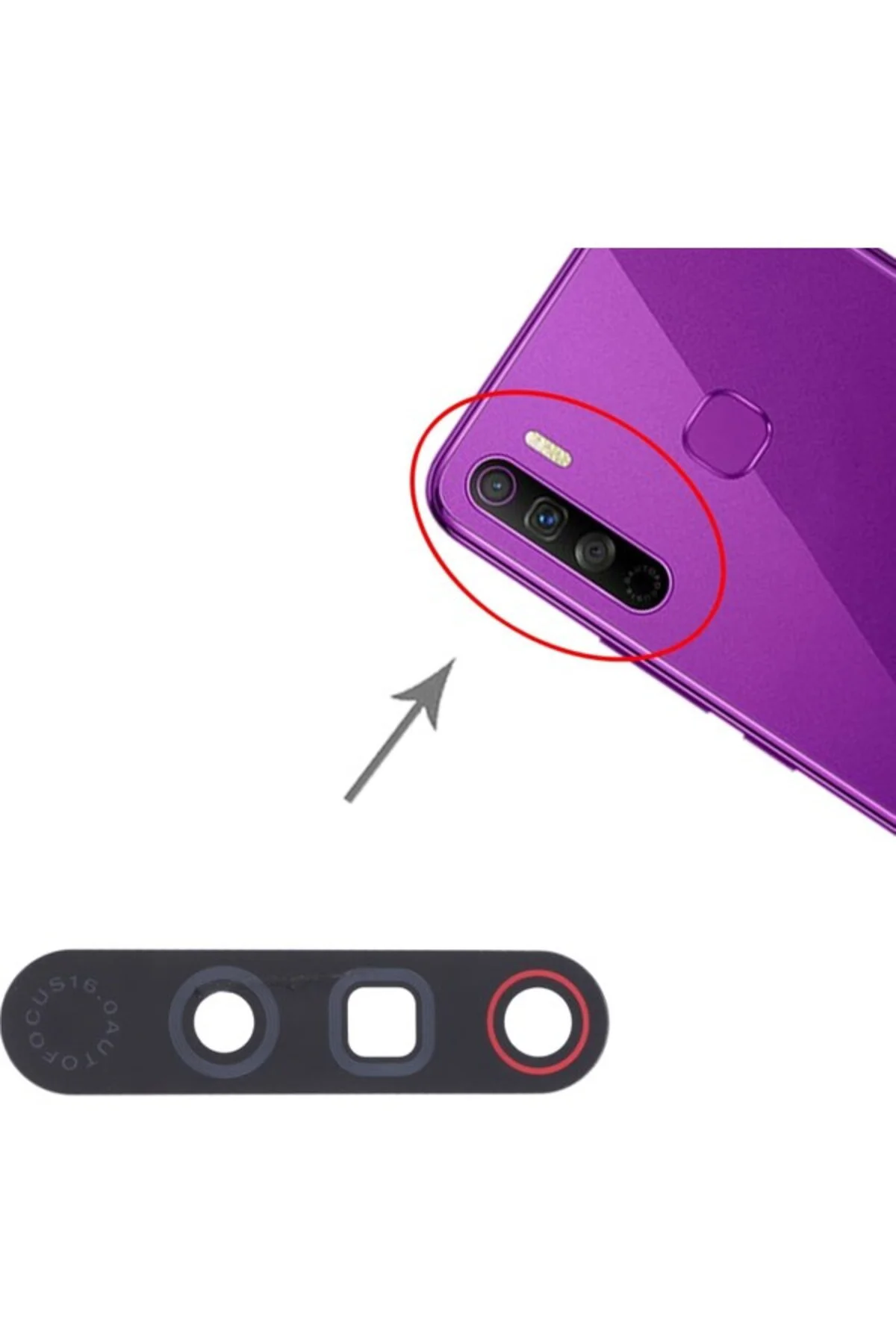 Infinix S5 Lite Uyumlu Kamera Lensi Cam X652B, X652C