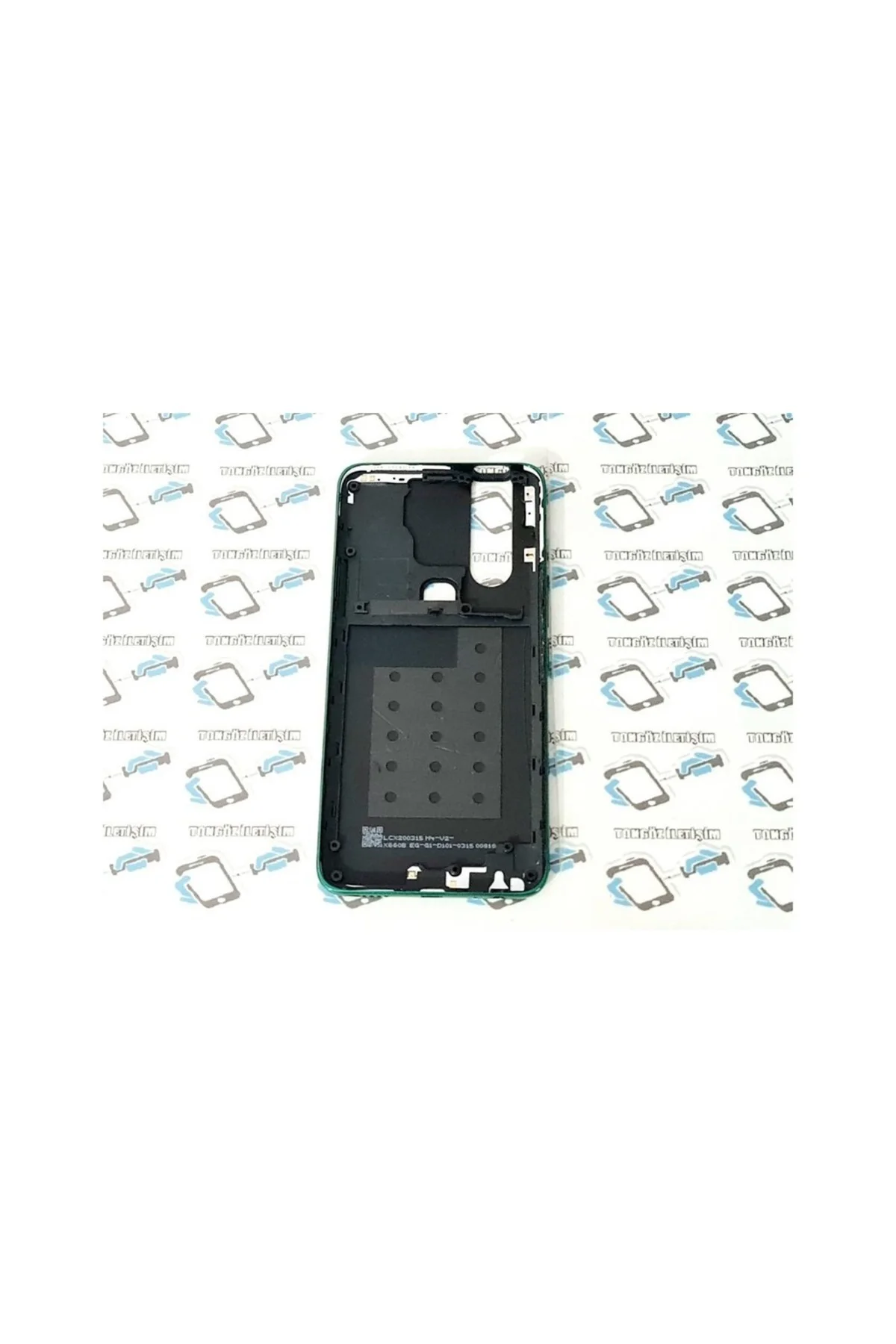 Infinix S5 Pro X660C Kasa Arka Pil Batraya Kapağı Mavi
