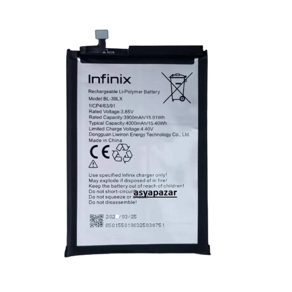 Infinix S5-S5 Lite Pil Batarya Bl-39Lx İnfilix Pil Batarya İnfini Infinix S5-S5 Lite Pil Batarya Bl-39Lx İnfilix Pil Batarya İnfini