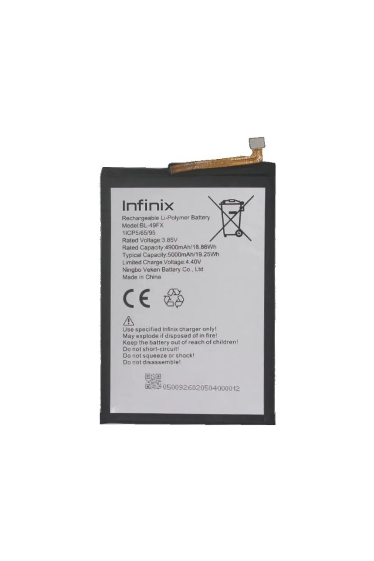 Infinix Smart 6 Uyumlu Batarya Pil Sıfır BL-49FX