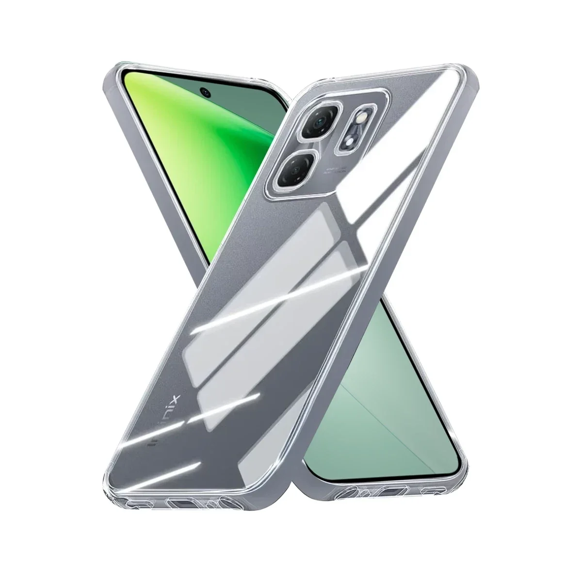 İnfinix Smart 9 Kılıf Lüx Şeffaf Silikon İnfinix Smart 9 Kılıf Lüx Şeffaf Silikon