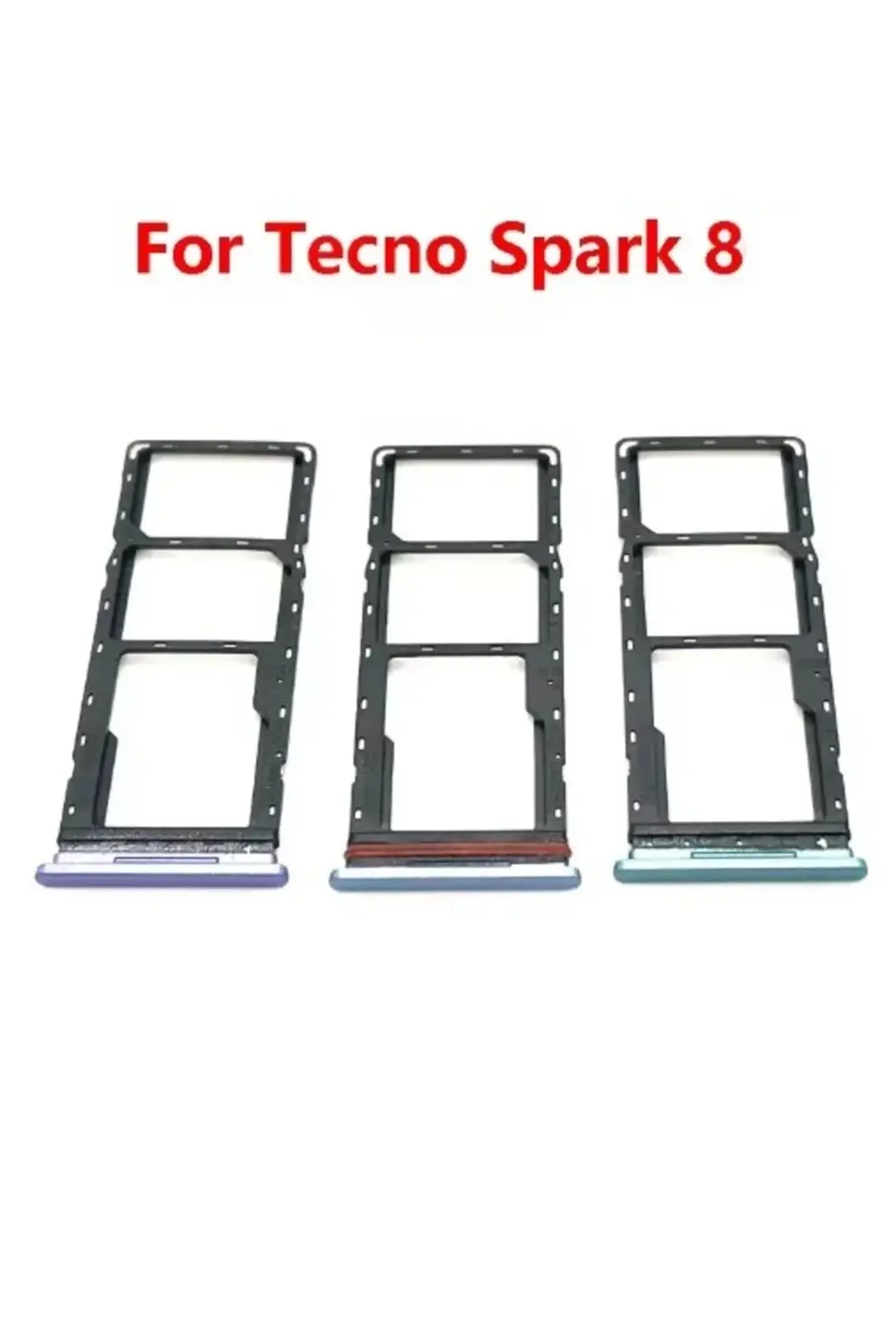 Infinix Tecno Spark 8 Sim Aparatı Sim Tray Yeşil