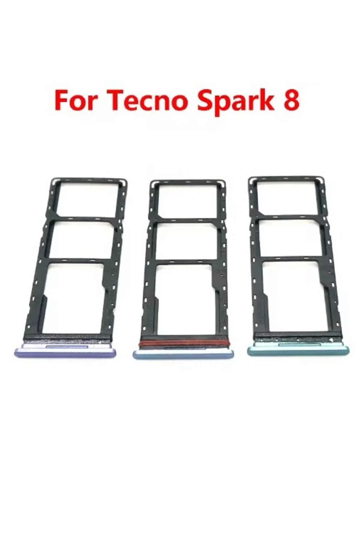 Infinix Tecno Spark 8 Sim Aparatı Sim Tray Yeşil