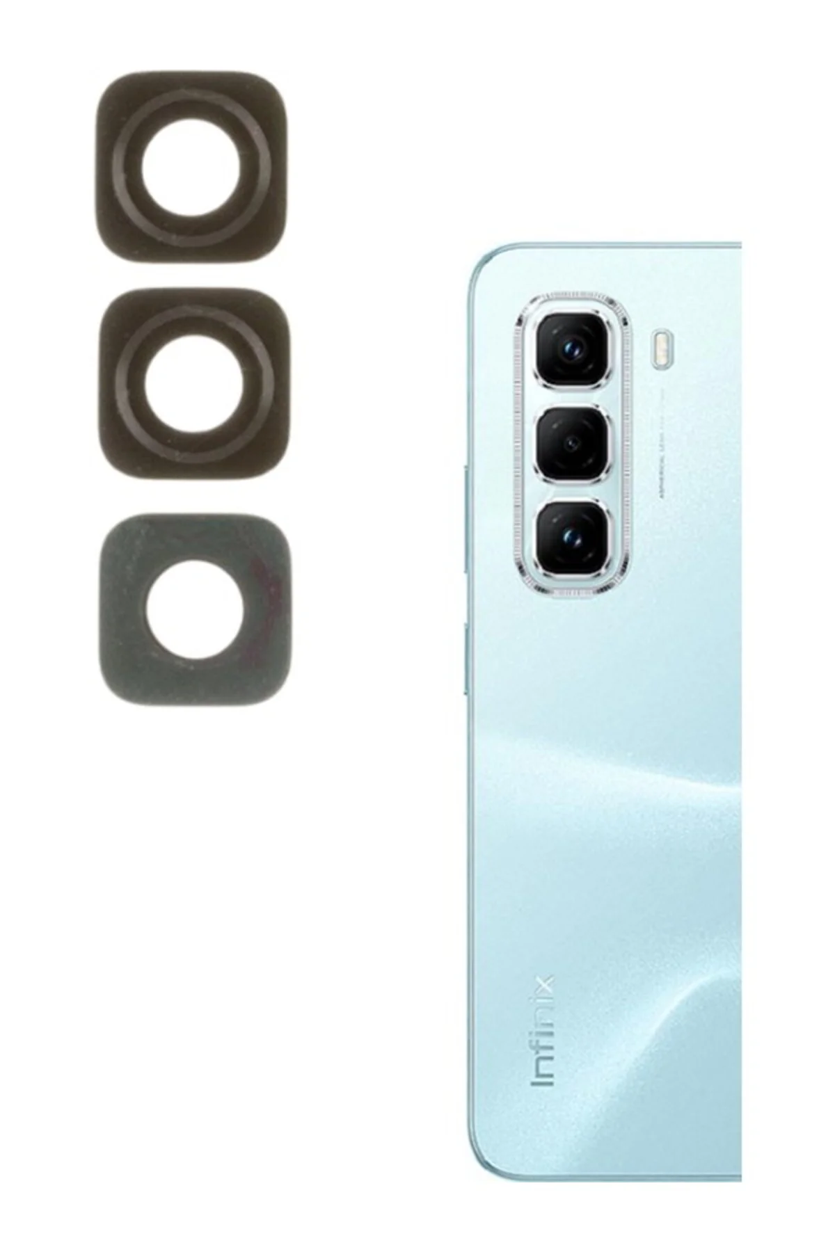 Infinix Uyumlu Hot 50 Pro 4g Kamera Lensi Cam X6881