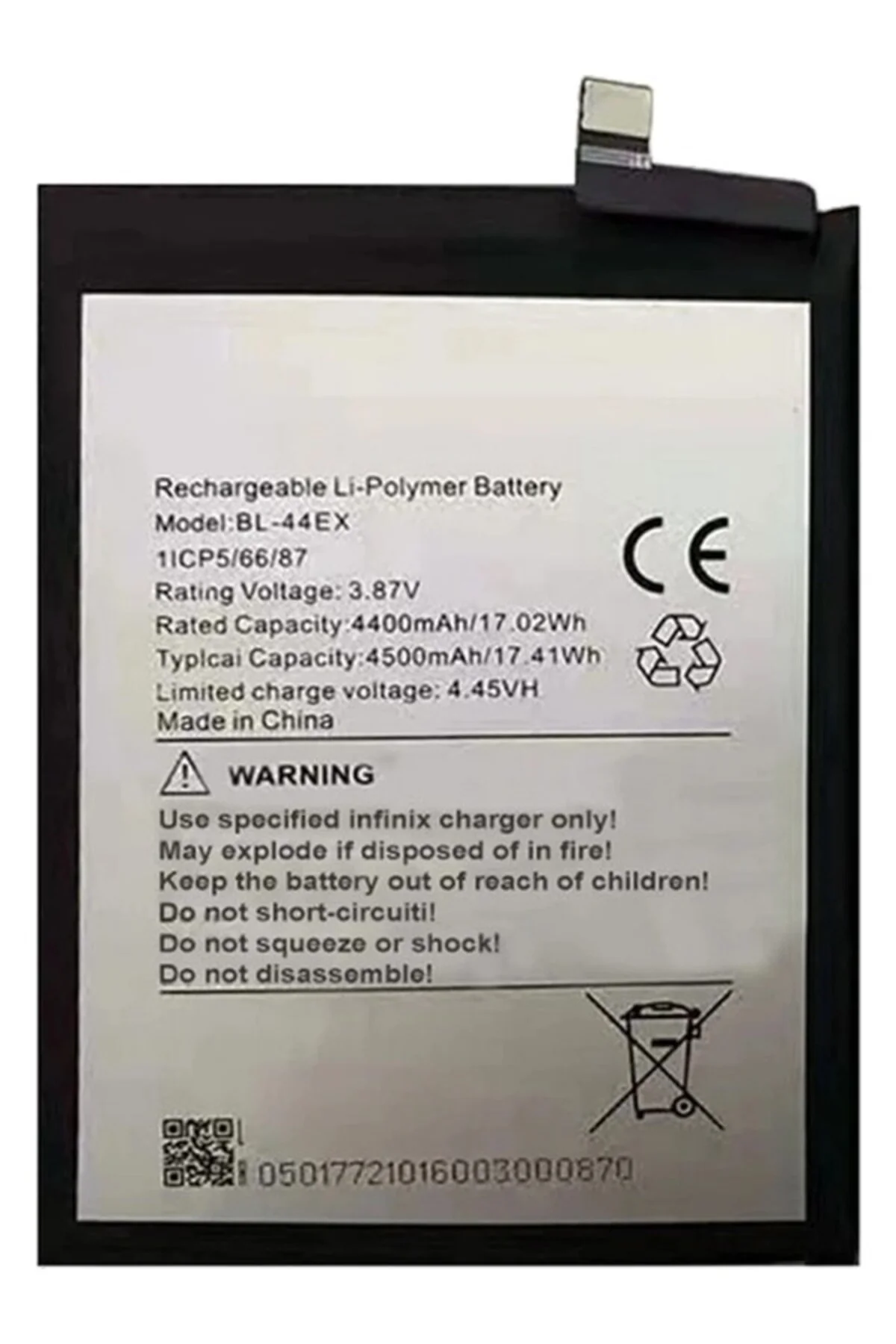 Infinix ZERO 20 Batarya Pil Sıfır BL-44EX