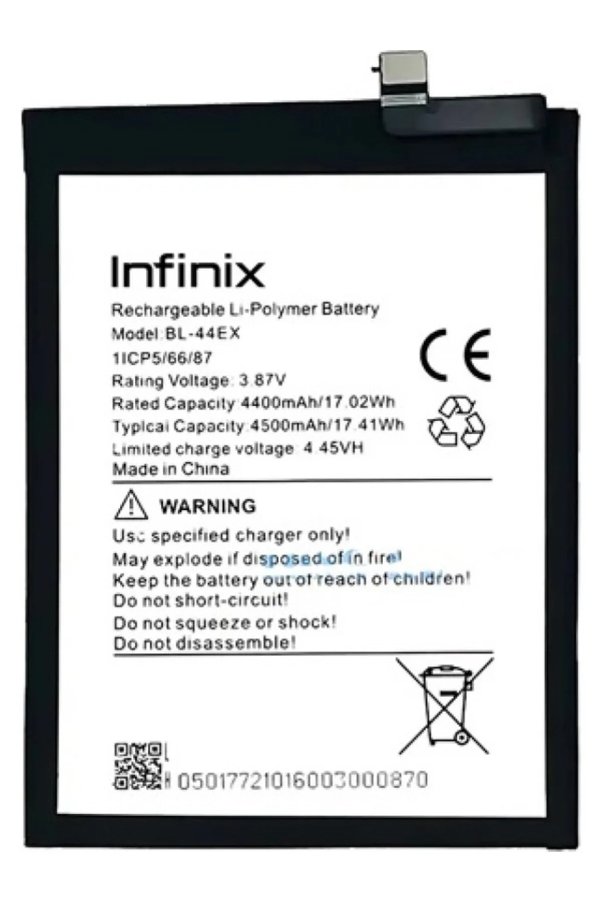 İnfinix ZERO X PRO Batarya Pil Sıfır BL-44EX