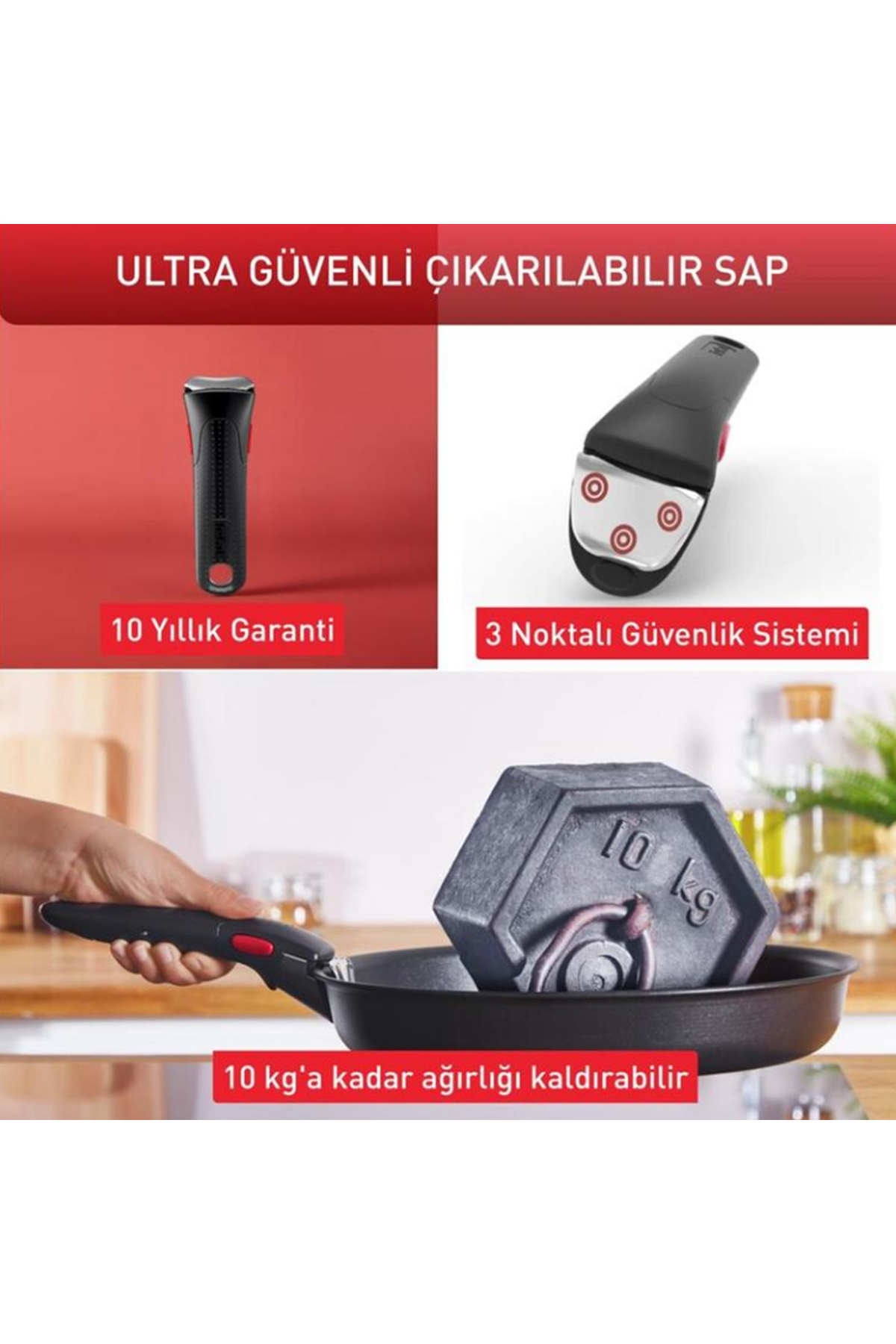 Ingenio Exception Serisi 6X Büyük Set 12 Parça Premium Titanium6X