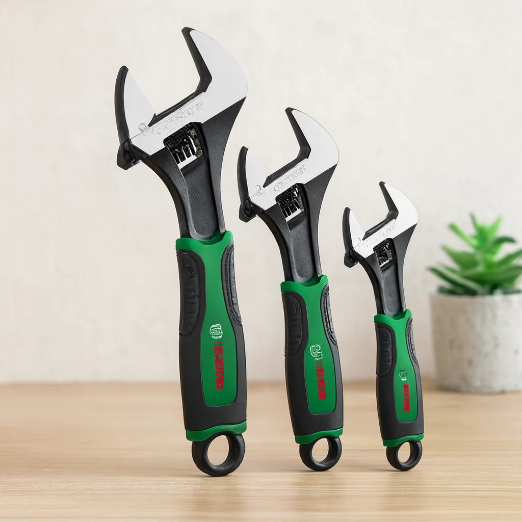 İngiliz Anahtar ve Kurbağacık Seti 3 Parça (6"-8"-10" / 150-200-250 mm) İngiliz Anahtar ve Kurbağacık Seti 3 Parça (6"-8"-10" / 150-200-250 mm)