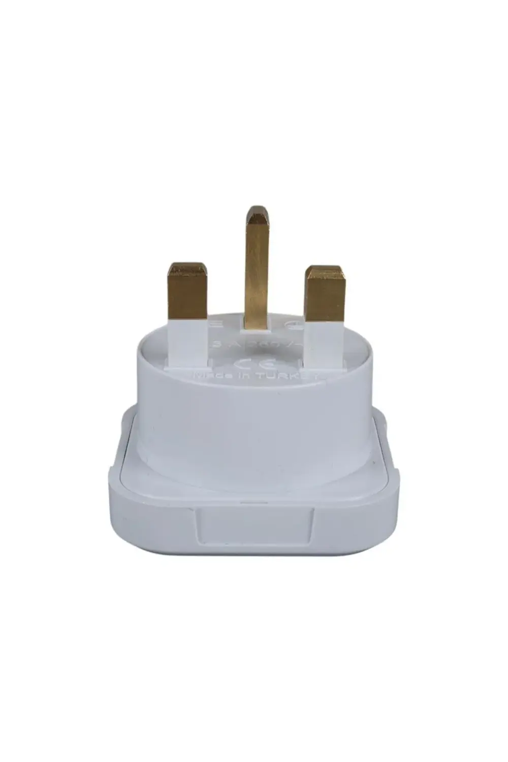 İngiliz Fiş Çevirici Adaptör - İngiliz İngiliz Priz - Beyaz - 111