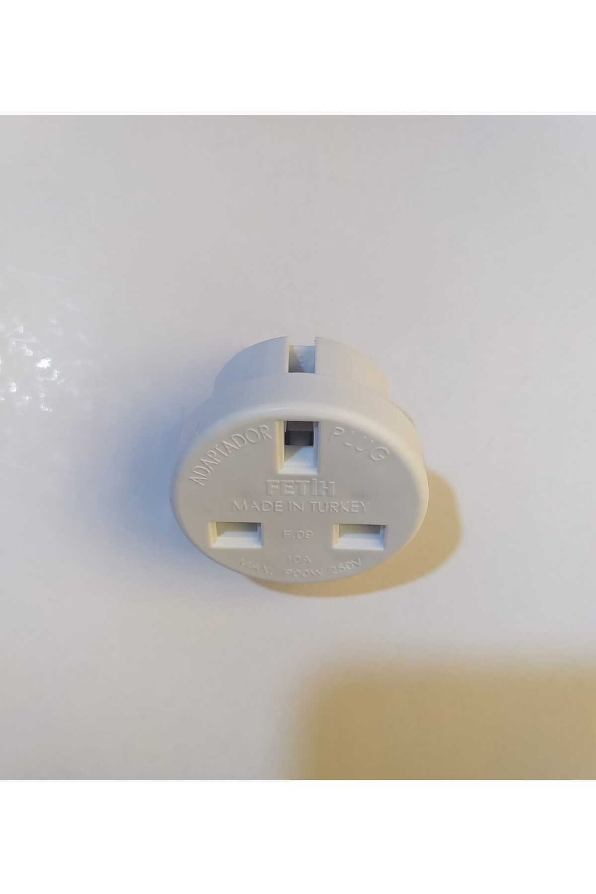 İngiliz Fiş Çevirici Adaptör Dönüştürücü İngiliz Türk Çevirici Se